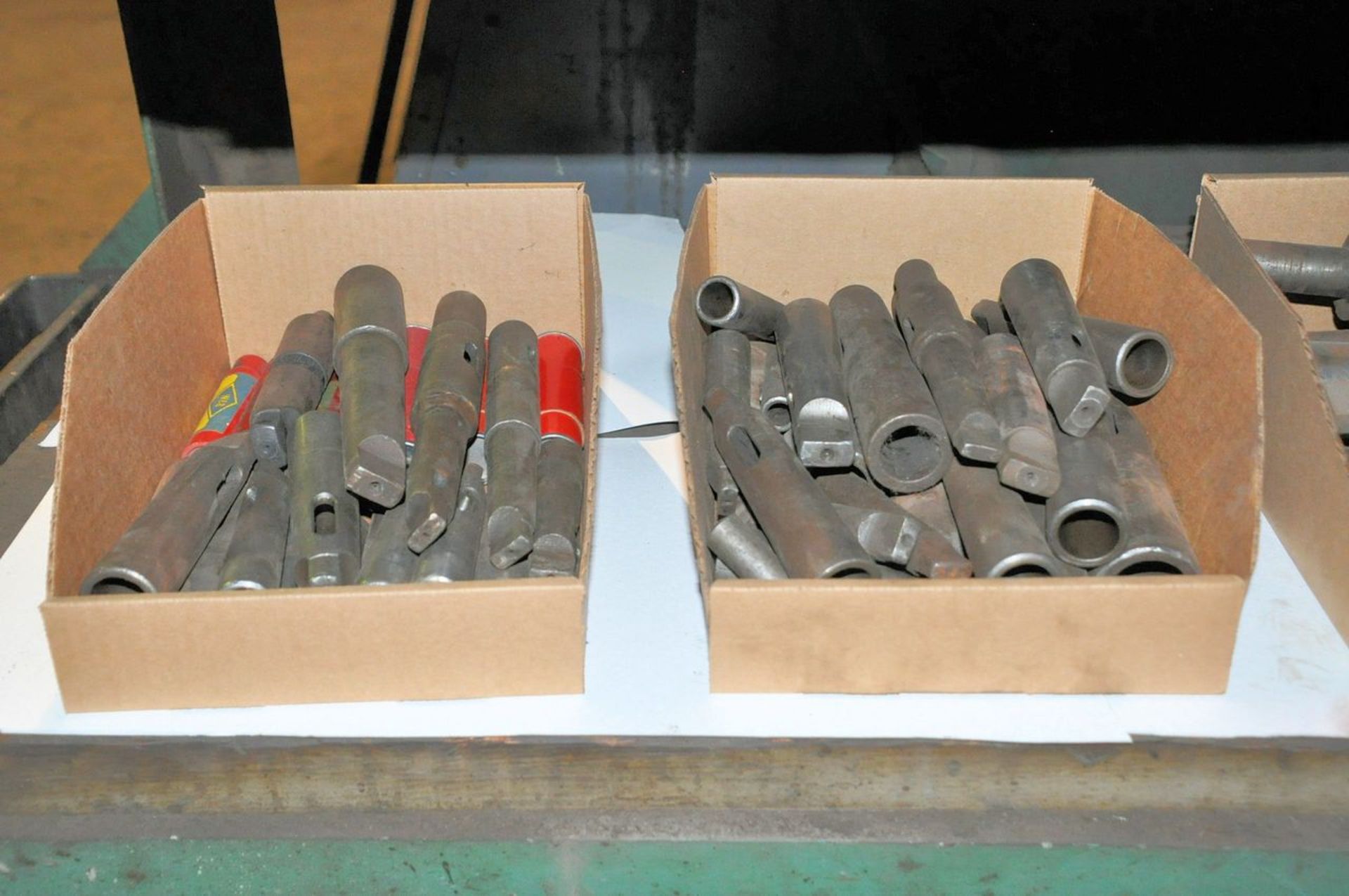 Lot - Various Reamers and Tool Holders in (5) Boxes on (2) Shelves, (Machine Shop) - Image 2 of 4