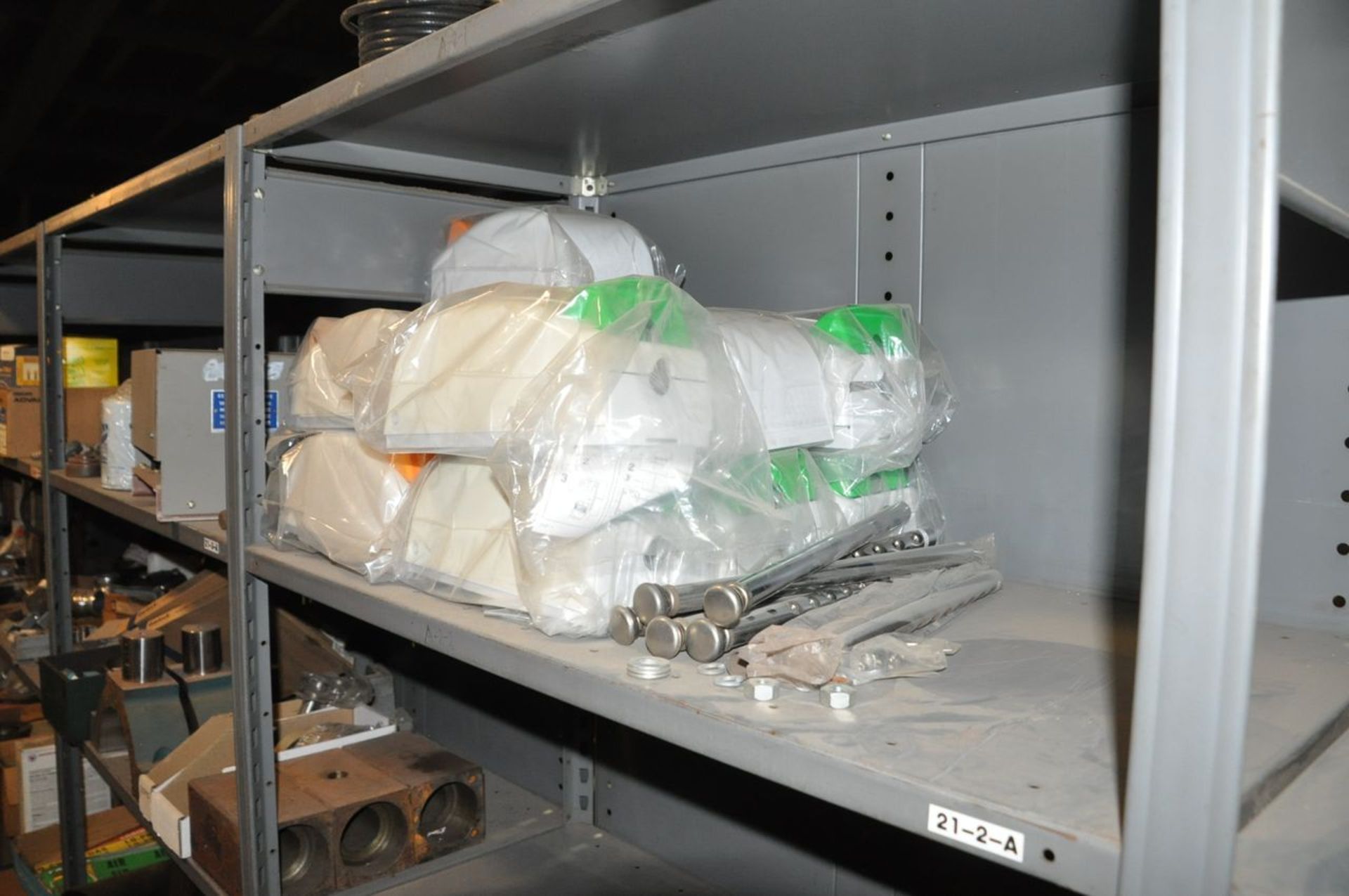 Lot - Various Machine Parts in (8) Sections on Mezzanine, (Storeroom) - Image 3 of 18
