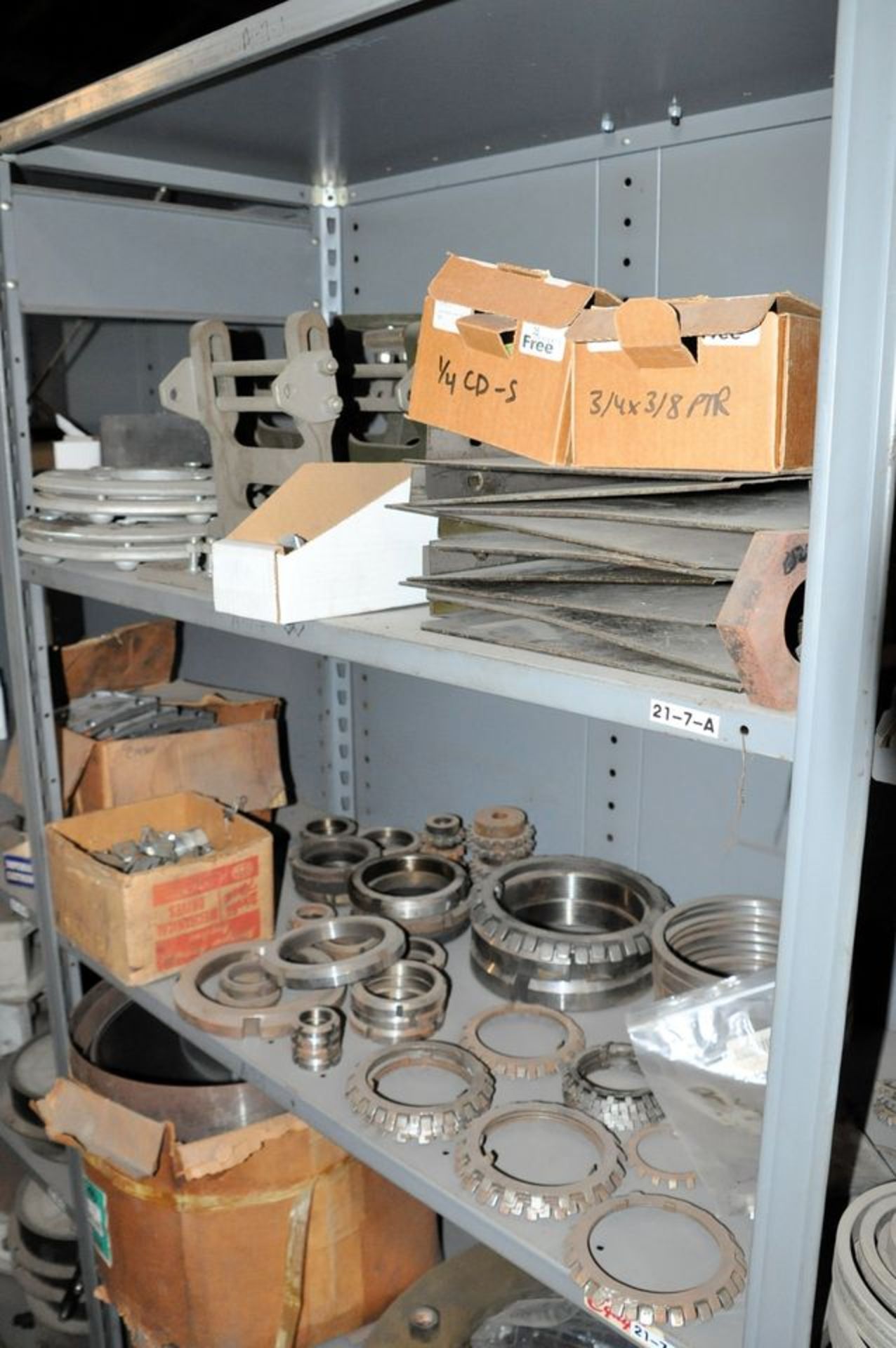 Lot - Various Machine Parts in (8) Sections on Mezzanine, (Storeroom) - Image 15 of 18