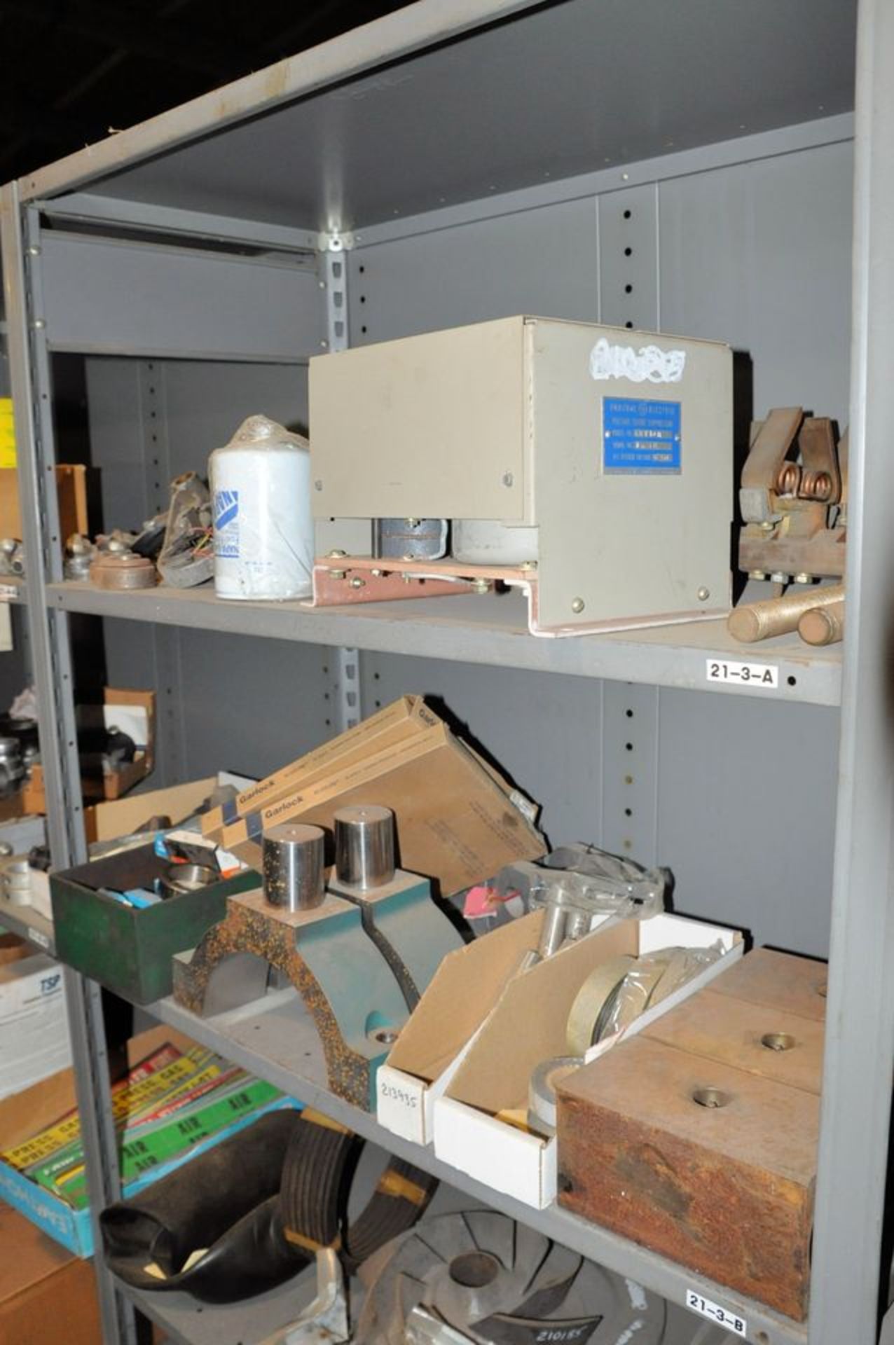 Lot - Various Machine Parts in (8) Sections on Mezzanine, (Storeroom) - Image 6 of 18