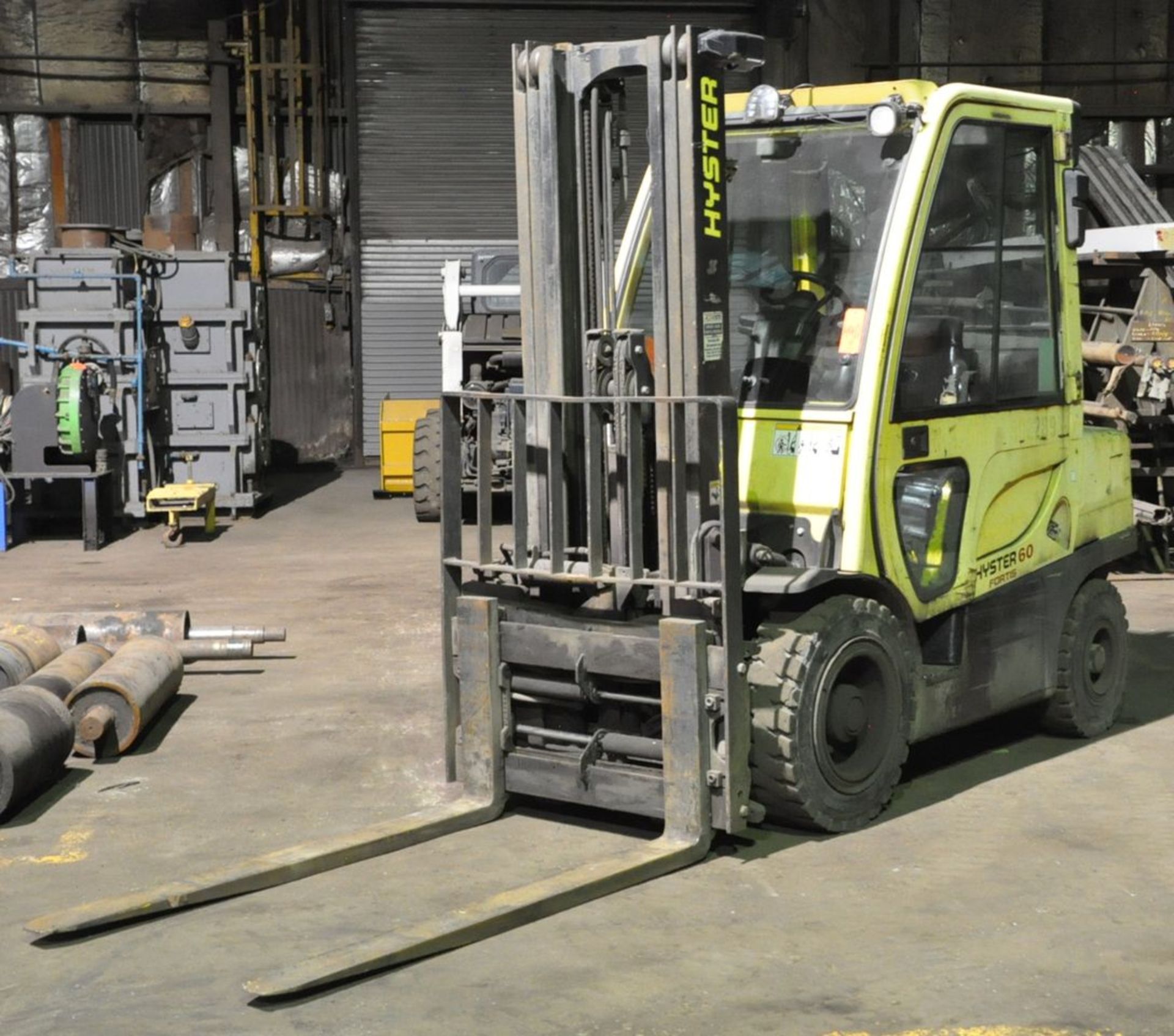 Hyster Model H60FT, 6,000-Lbs. x 187.8" Lift Capacity Gasoline Fork Lift Truck, S/n L177B22348F, - Image 3 of 9