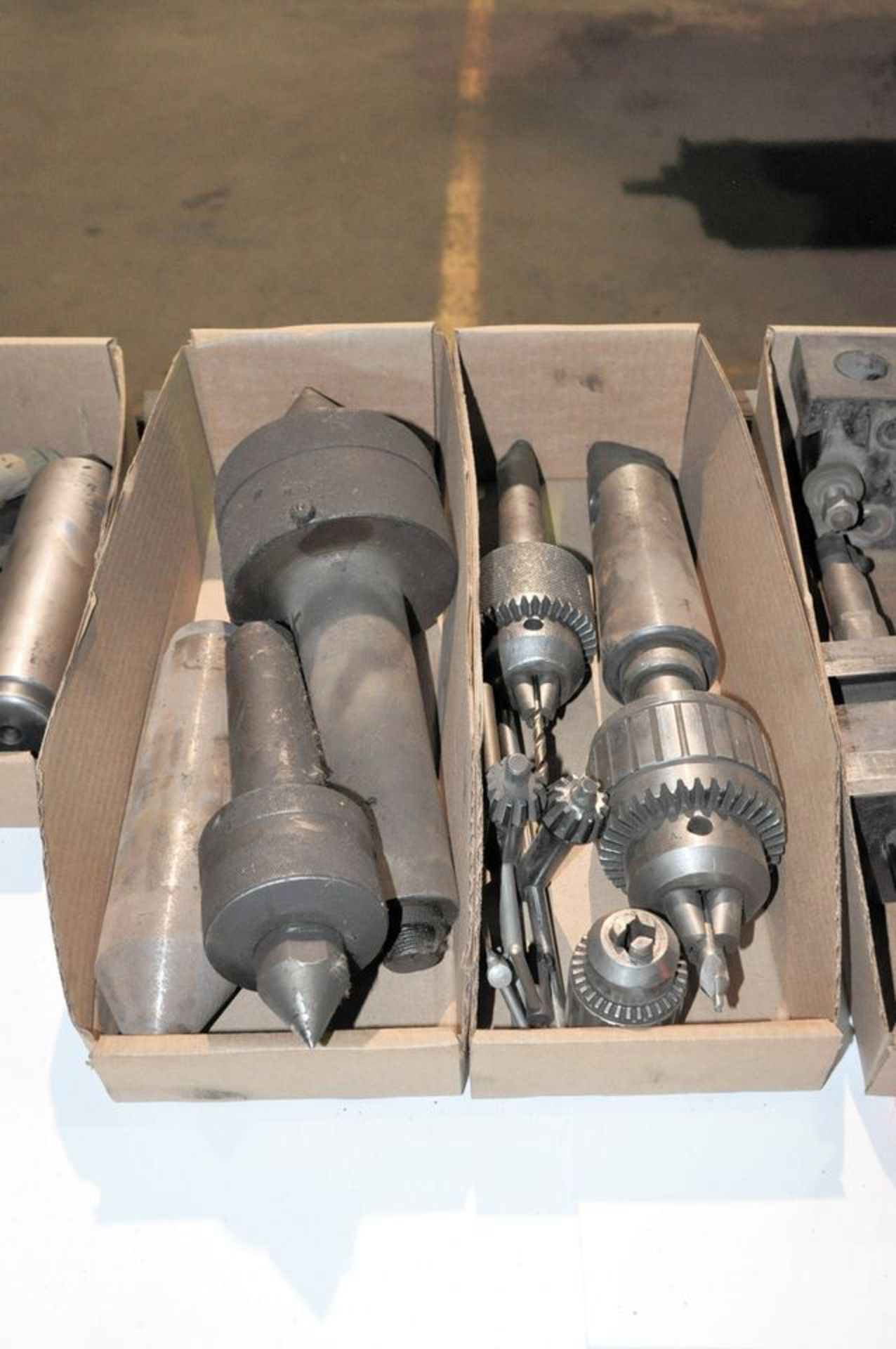 Lot - Live and Dead Centers and Drill Chucks in (4) Boxes, (Machine Shop) - Image 2 of 4