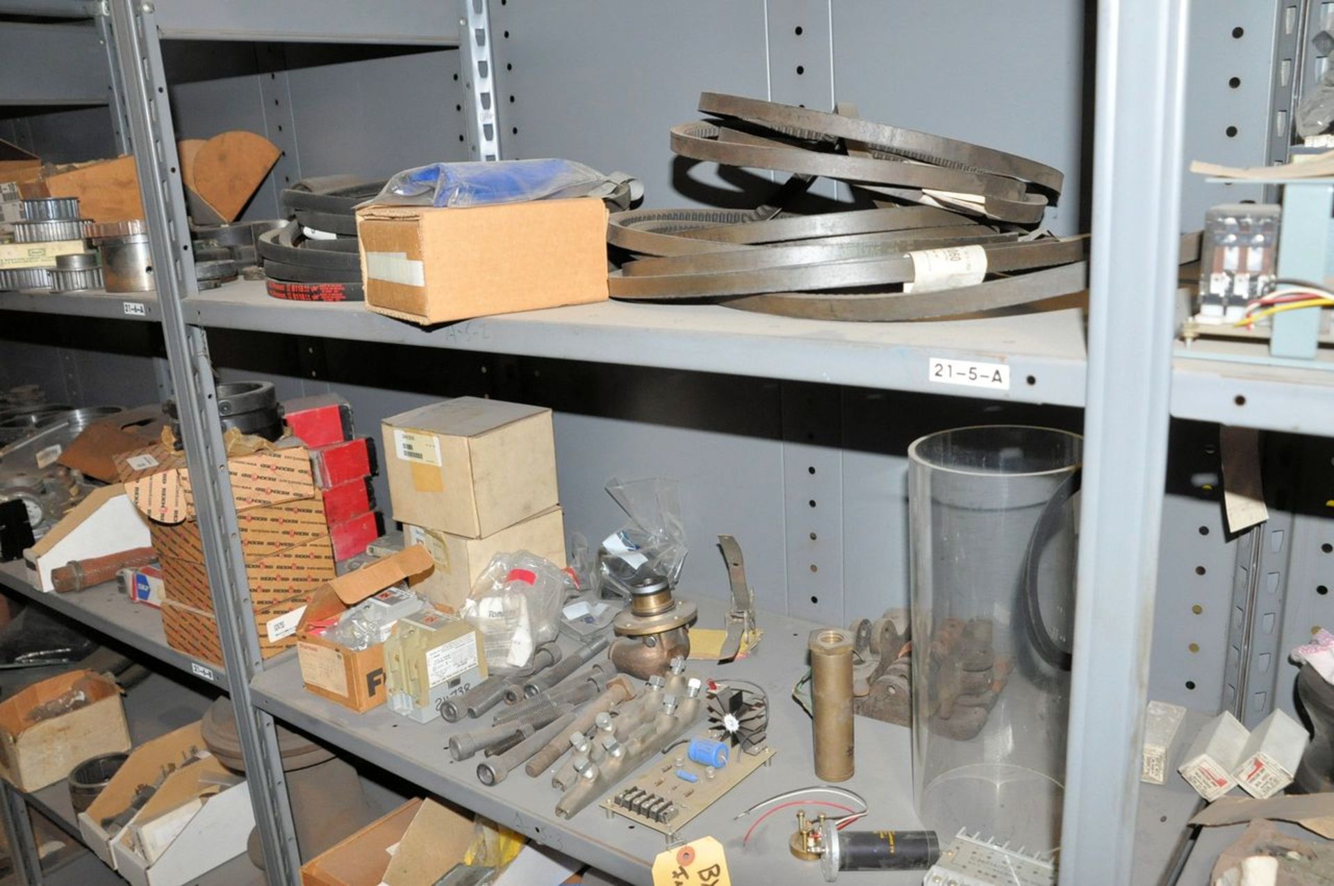 Lot - Various Machine Parts in (8) Sections on Mezzanine, (Storeroom) - Image 11 of 18
