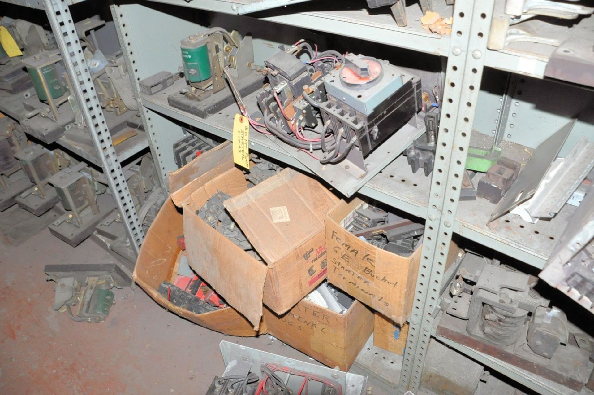 Lot - Lot - Cabinets and Shelving with Various Electrical Components Along (1) Wall, (Electrical - Image 14 of 17