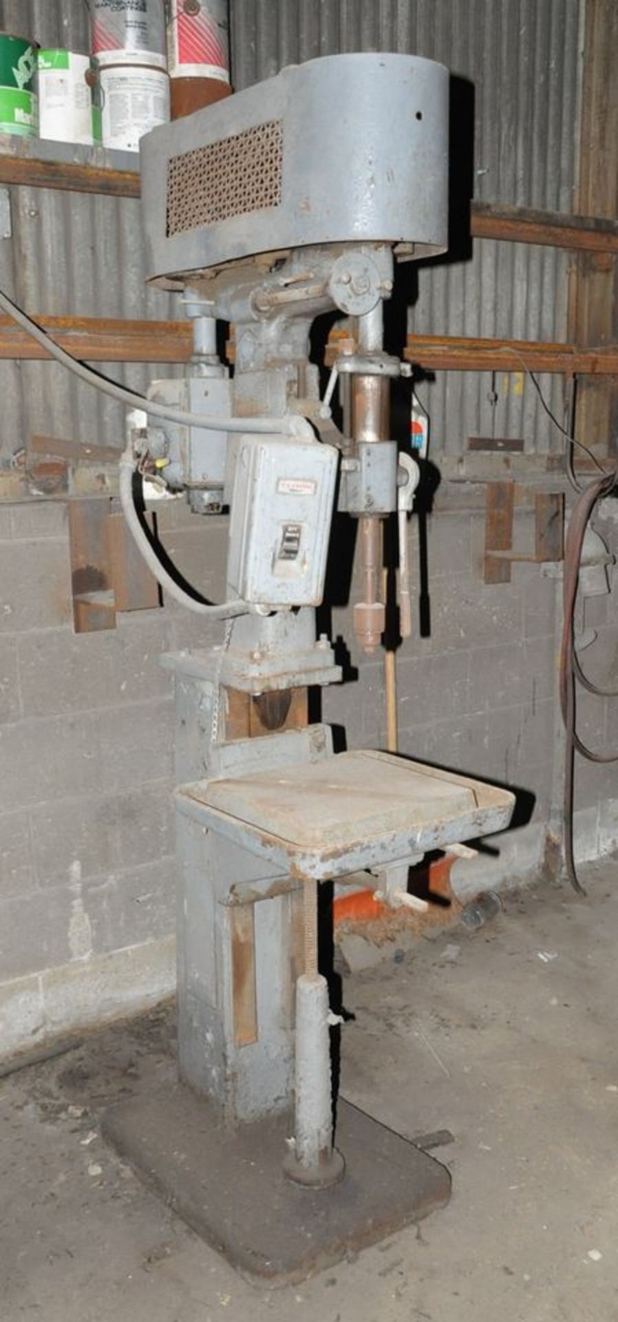 No Name 16" Floor Standing Drill Press, S/n N/a, 13" x 13" Work Surface, (Machine Shop) - Image 4 of 4