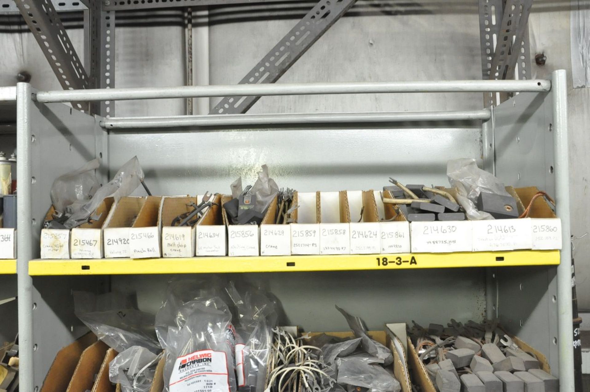 Lot - Various Machine Parts in (6) Sections and on (2) Pallets Along (1) Wall, (Storeroom) - Image 8 of 18