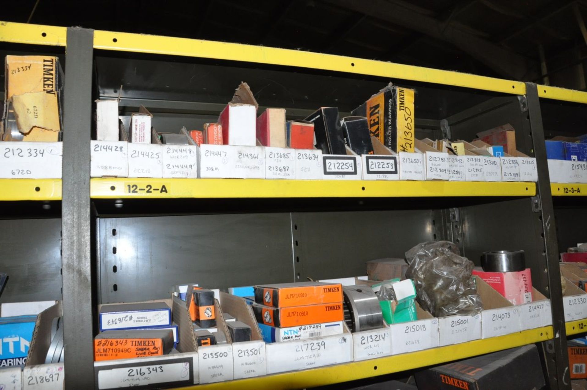 Lot - Timken, NTN, SKF, McGill, Consolidated, RBC, etc. Bearings in (1) Section, (Storeroom) - Image 2 of 5