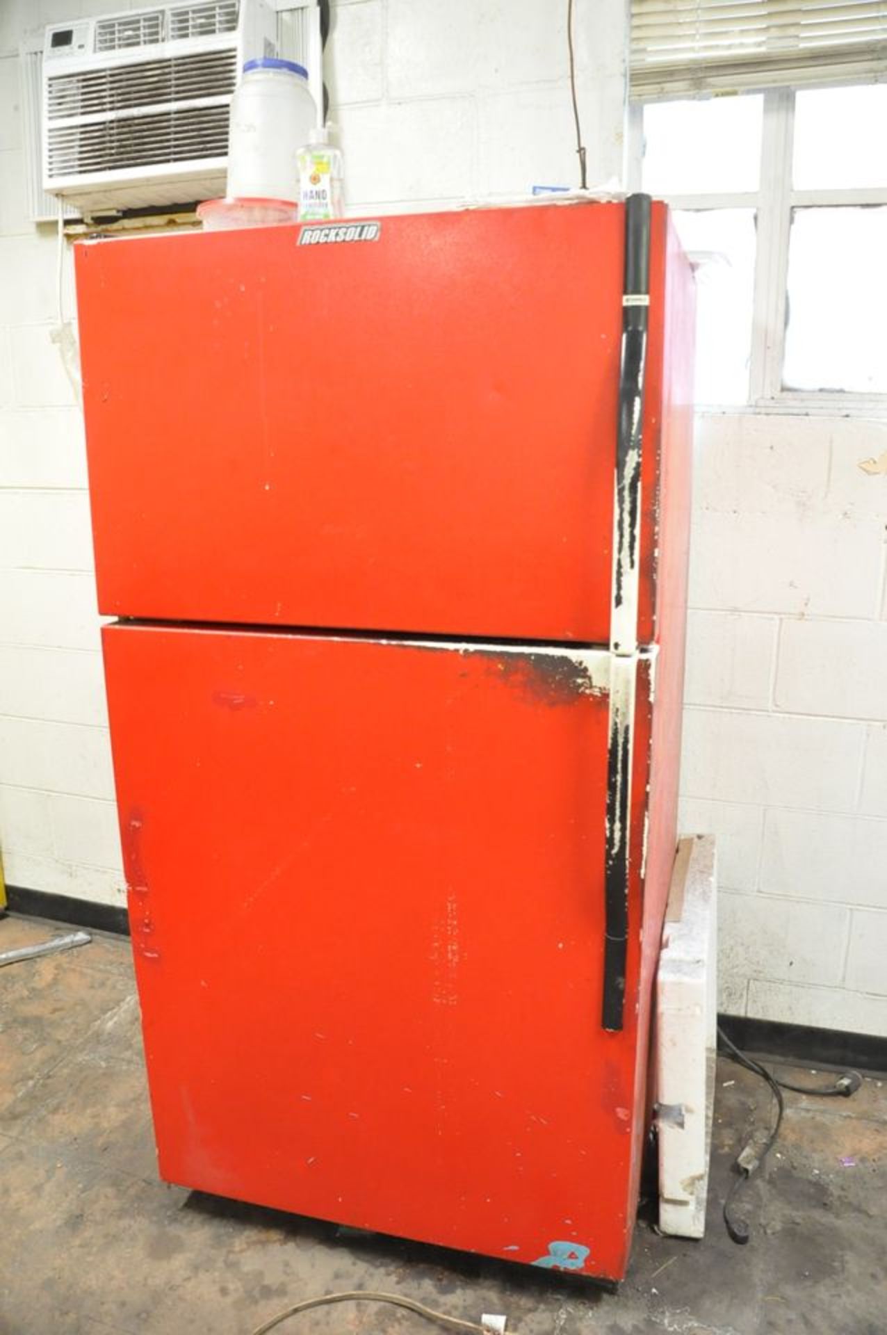 Lot - Chairs, Refrigerator, (2) Desks, Stainless Counter, File Cabinet, and Safety Cabinet in (1) - Image 6 of 7