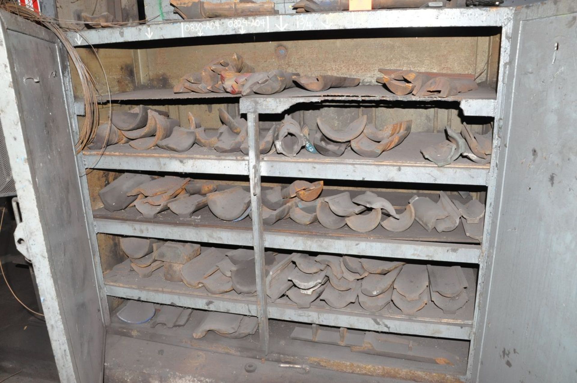 Lot - Various Roll Stand Repair on (1) Bench, Cabinet and (1) Shelving Unit, (Mill Bldg North End) - Image 2 of 9