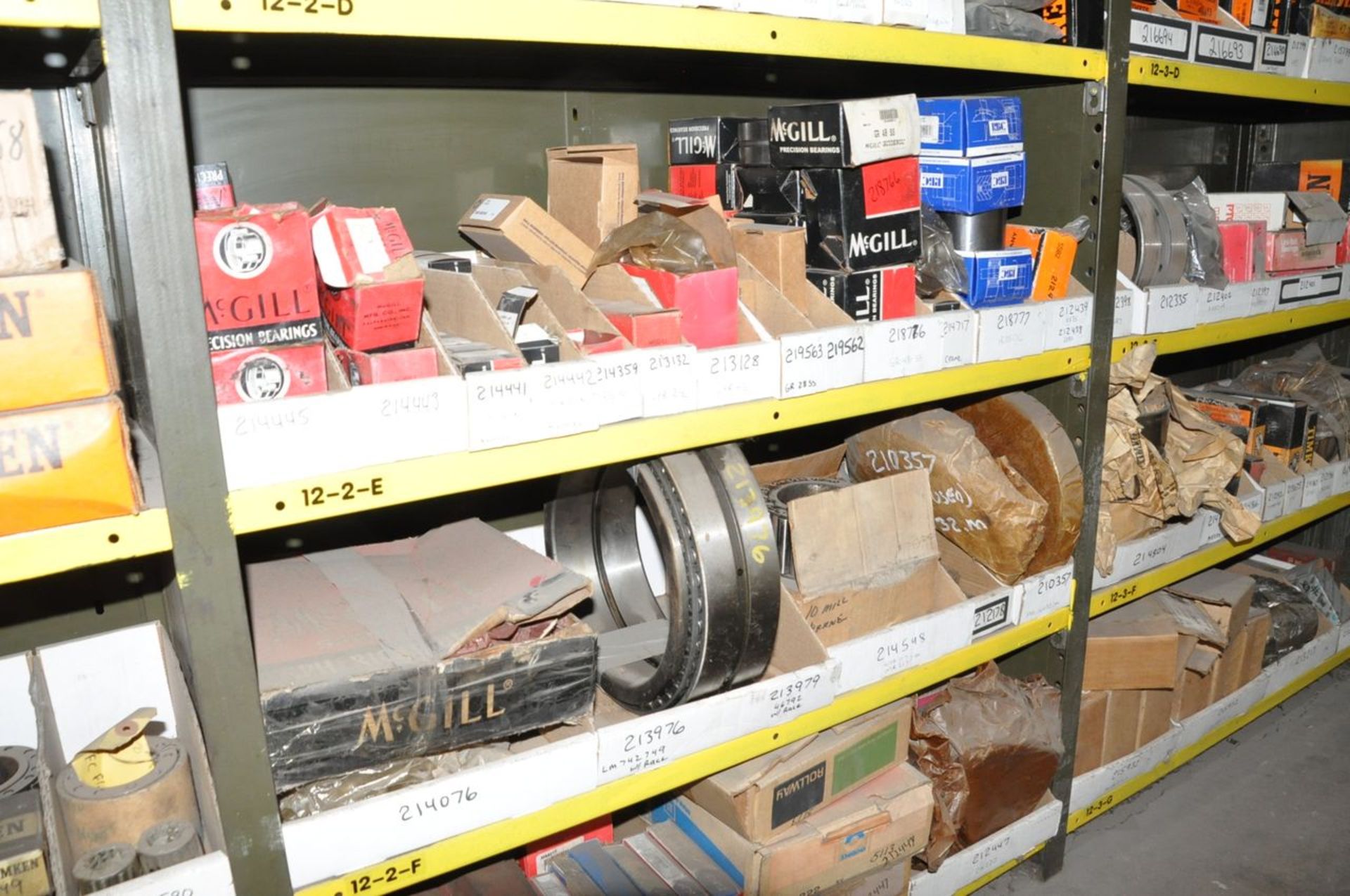 Lot - Timken, NTN, SKF, McGill, Consolidated, RBC, etc. Bearings in (1) Section, (Storeroom) - Image 4 of 5