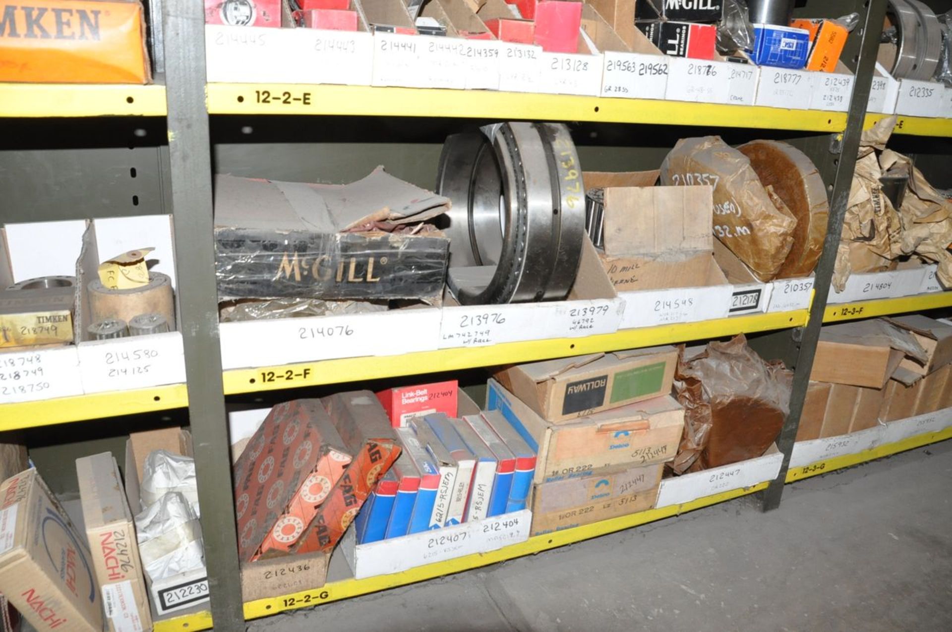Lot - Timken, NTN, SKF, McGill, Consolidated, RBC, etc. Bearings in (1) Section, (Storeroom) - Image 5 of 5