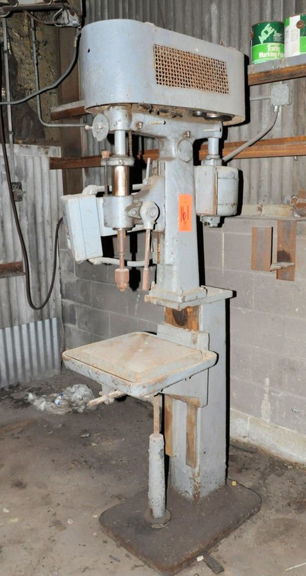 No Name 16" Floor Standing Drill Press, S/n N/a, 13" x 13" Work Surface, (Machine Shop)