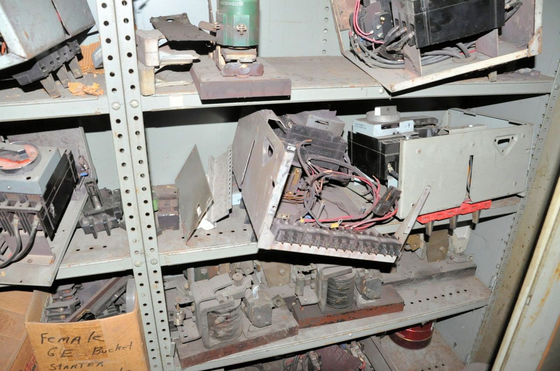 Lot - Lot - Cabinets and Shelving with Various Electrical Components Along (1) Wall, (Electrical - Image 17 of 17