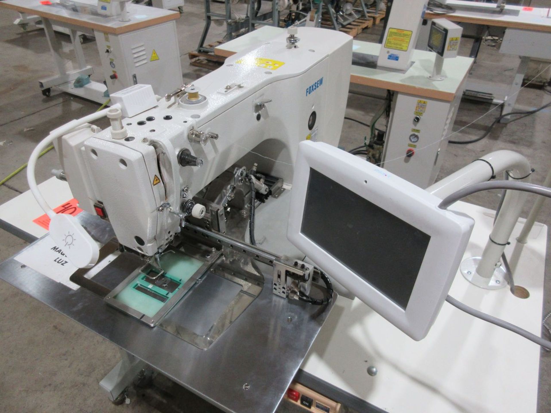 Foxsew Model FX2210-1-1 Automatic Pattern Sewing Machine, S/N: 20180715; with Touch Screen - Image 3 of 5