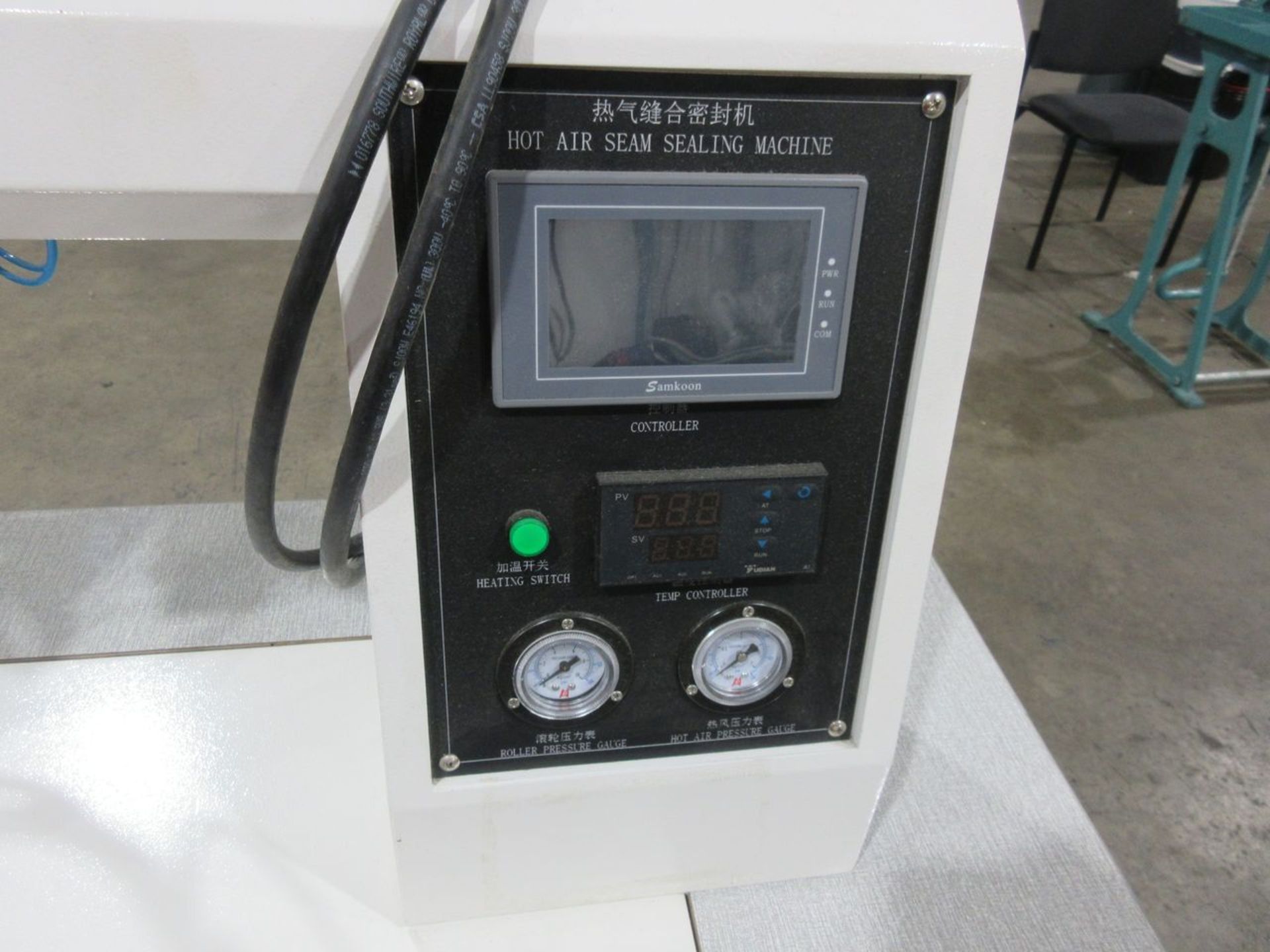 Hot Air Seam Sealing Machine, Samkoon Touch Screen Control, 21 in. x 47 in. Table - Image 3 of 3