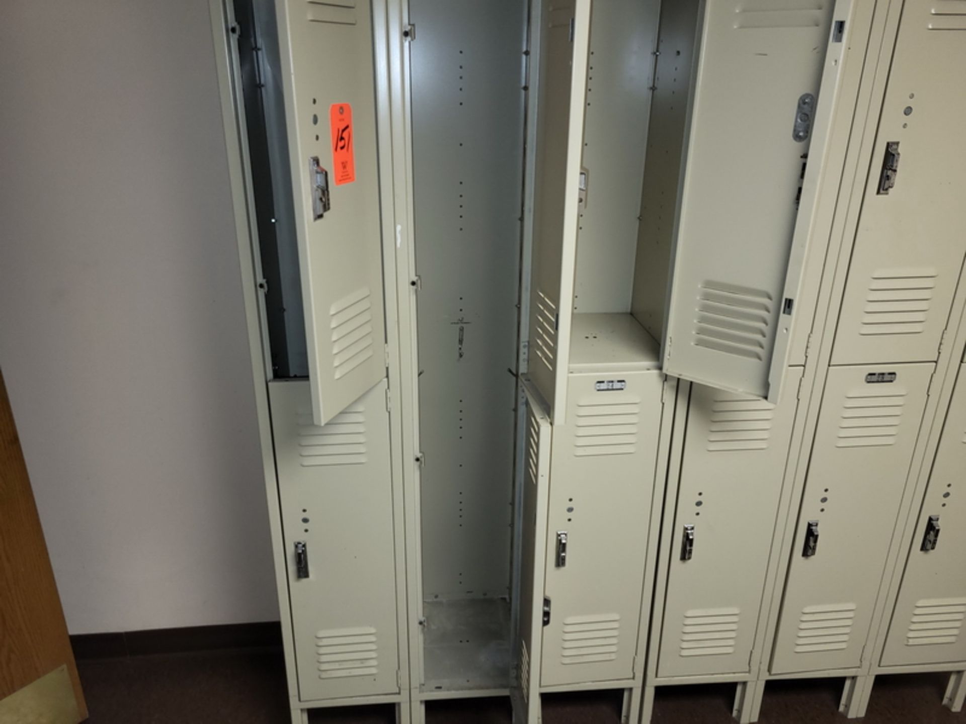 Lot - (2) 6-Door Steel Locker Units; - Image 2 of 3