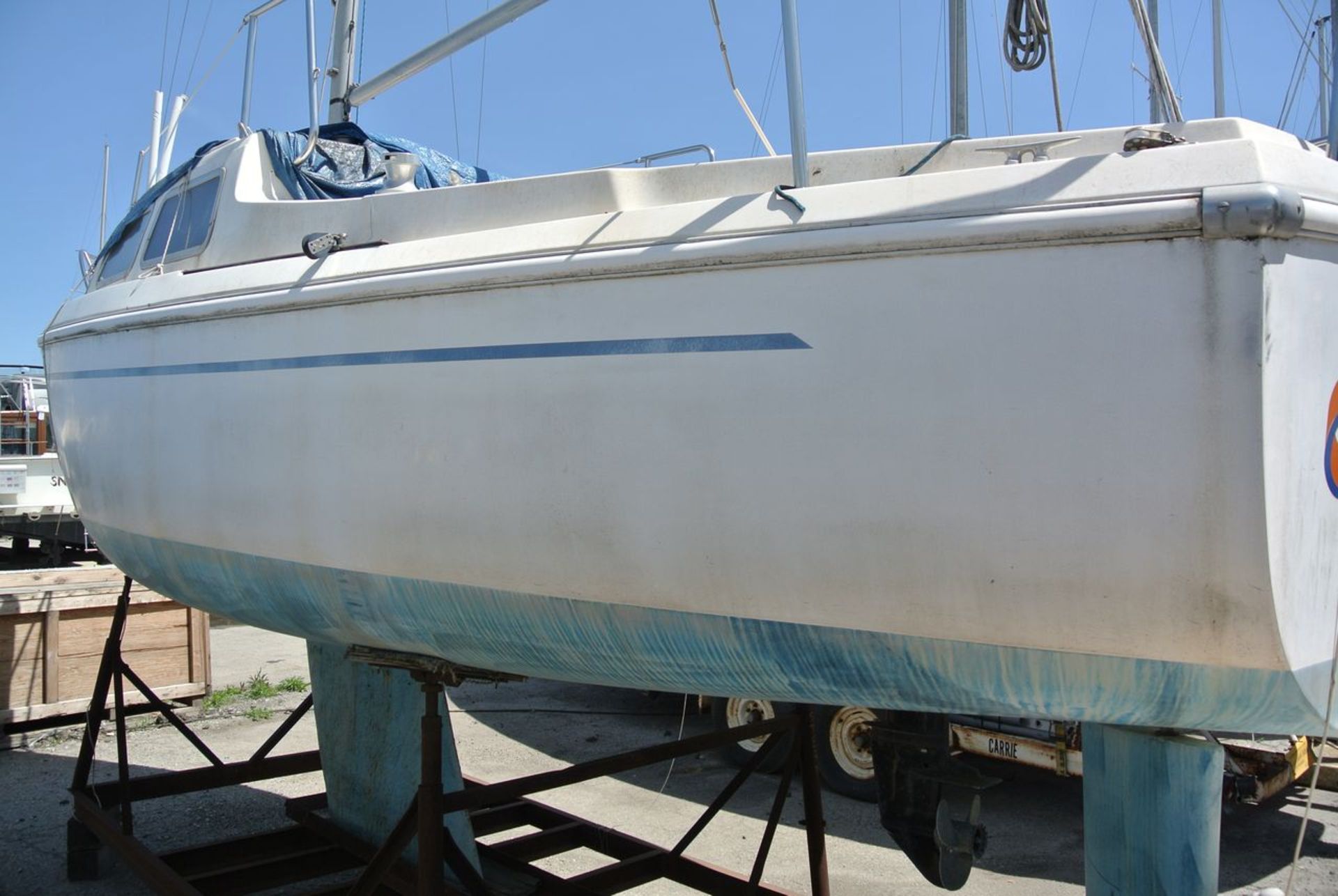 "Cinq" - 1972 Coronado Yachts 23 Sailboat, HIN: 197; 23 ft. Length, 7.75 ft. Beam, Rigging Type: - Image 4 of 7