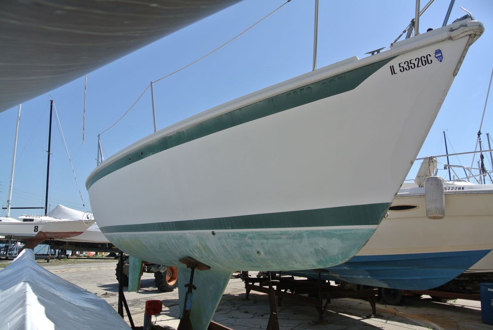 "St. Brendan" - 1979 Ericson Yachts 25 Sailboat, with OMC Zephyr 155-10S Engine; HIN: - Image 2 of 17