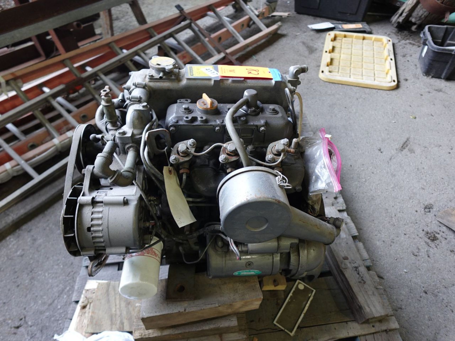 Yanmar 3HM35F Bobtail Engine Only, S/N: 03723; (Client Note: No Transmission, On the Shelf 3 - Image 2 of 4