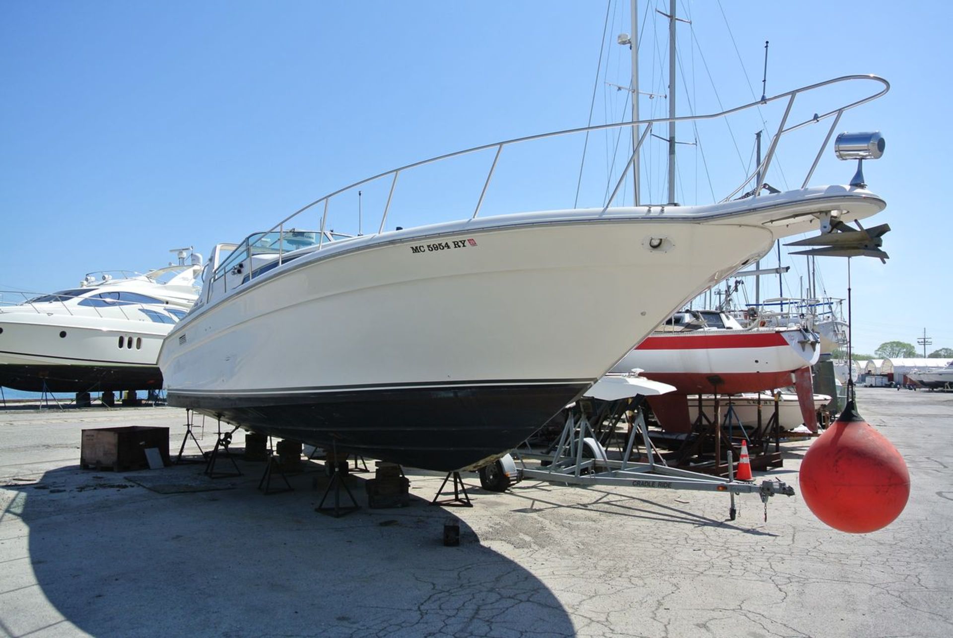 "Sabbatical" - 1991 Sea Ray 420 DA Sundancer Power Boat, HIN: SERPI374E091; 49 ft. Length, 14 ft. - Image 2 of 31