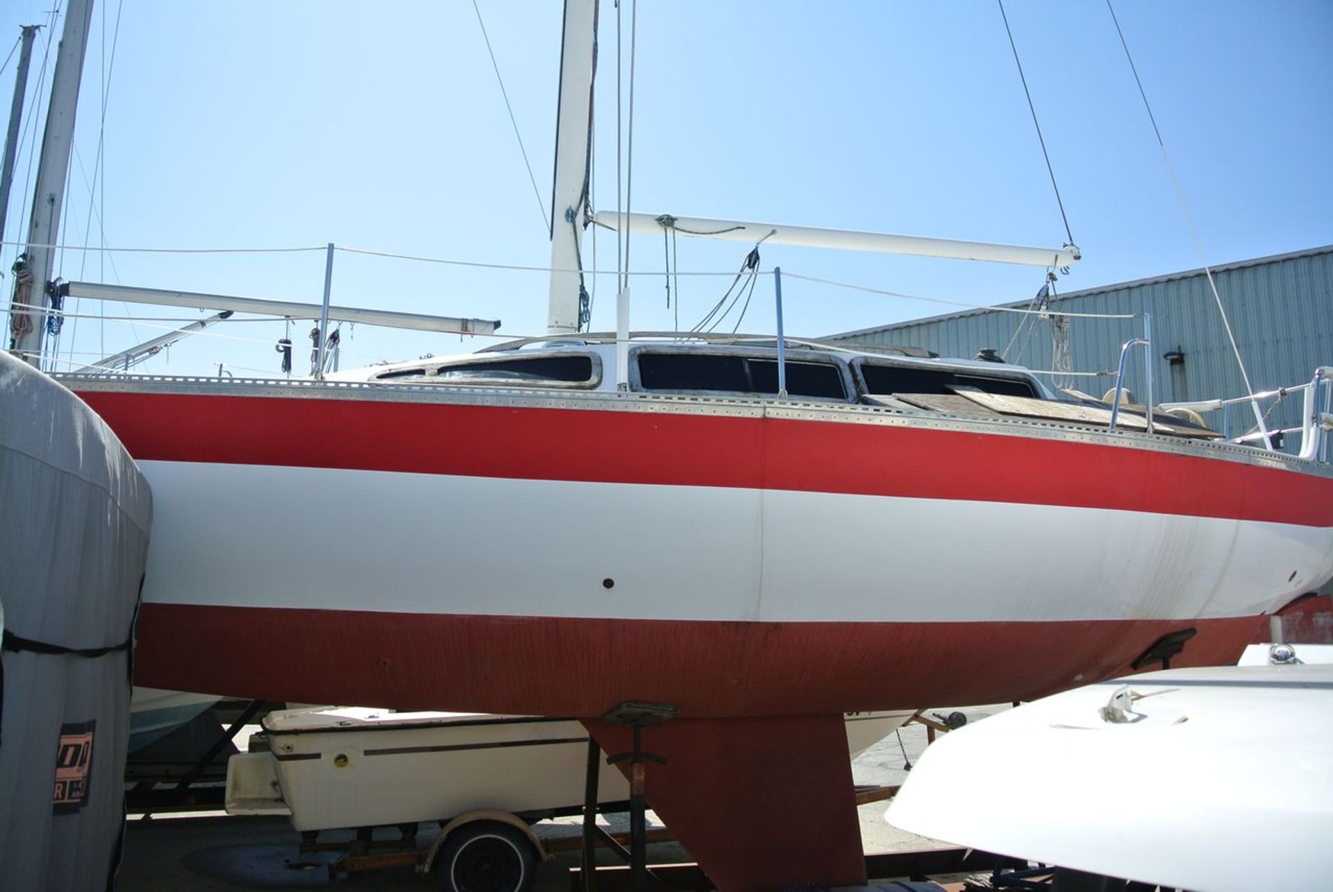 "Dove Tail" - 1978 Bayliner Marine Buccaneer 295 Sailboat, HIN: BLBA10B90778; 29.25 ft. Length, 12. - Image 5 of 11