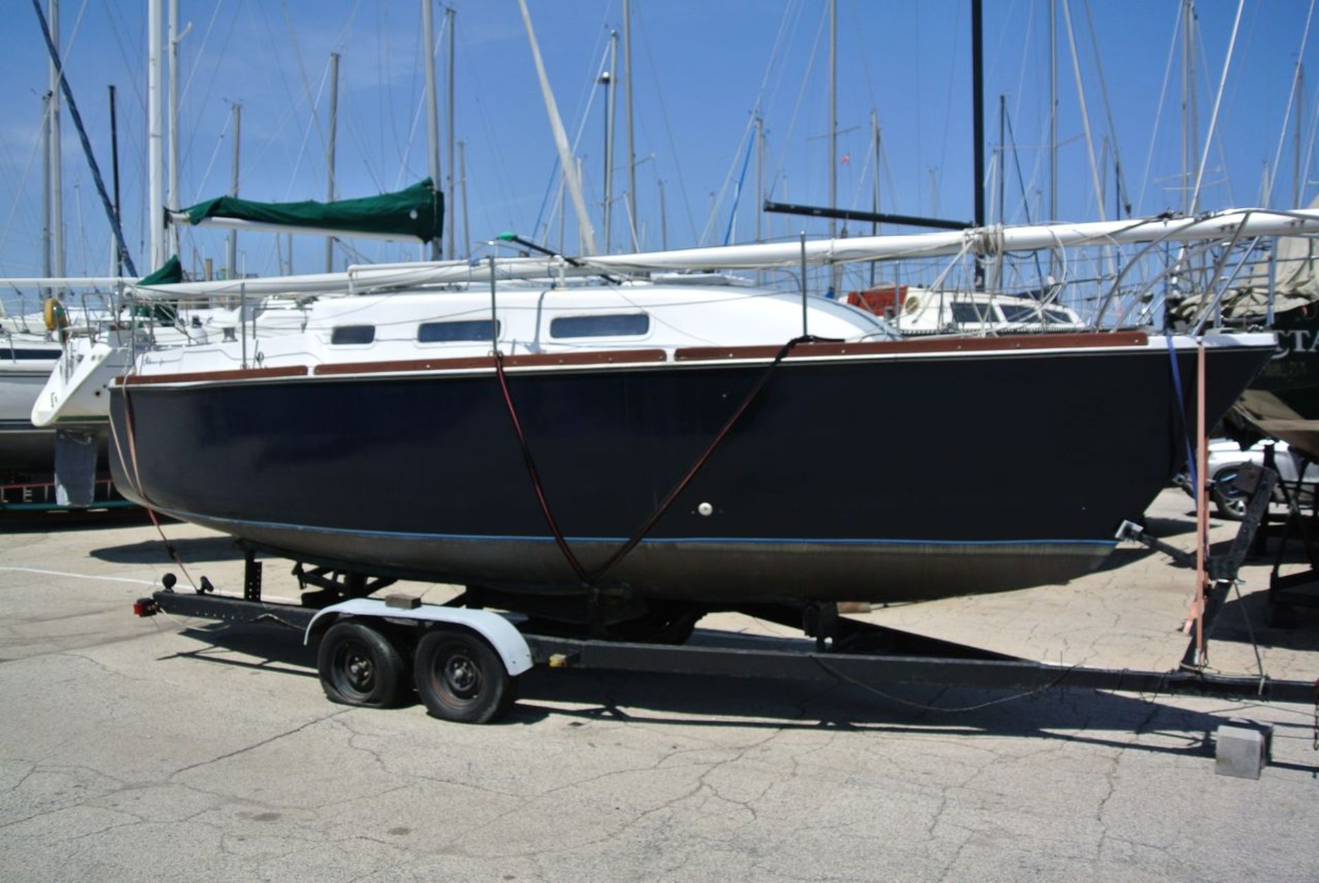 "Shaw" - 1979 South Coast Seacraft Sailboat, HIN: SCSO18720679; 26 ft. Length, 8 ft. Beam, Hauled