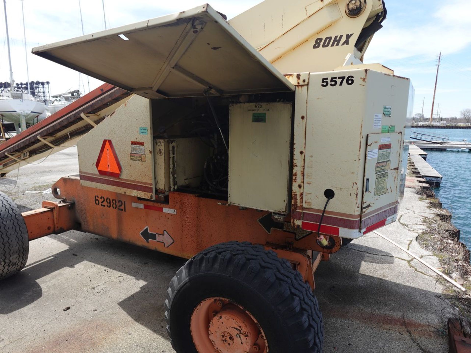 JLG 80 ft. Model 80HX Snorkel Lift, S/N: 020791 0300022103; with 80 ft. Max. Platform Height, 70 ft. - Image 6 of 6