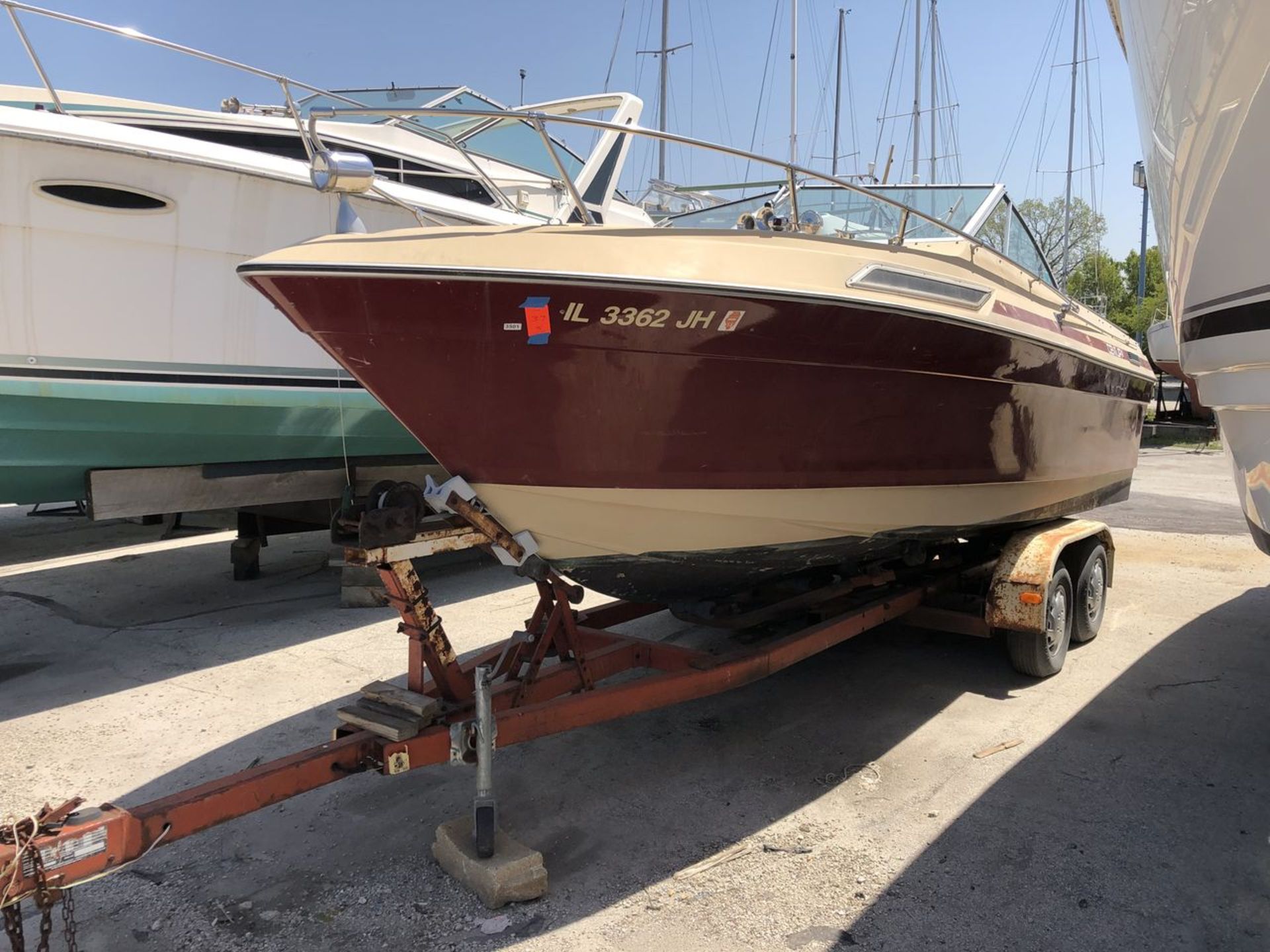 "Bad Influence" - 1979 Century 230 Model Raven 5000 Inboard-Outboard Power Boat, HIN: CE89L054M78K- - Image 3 of 11