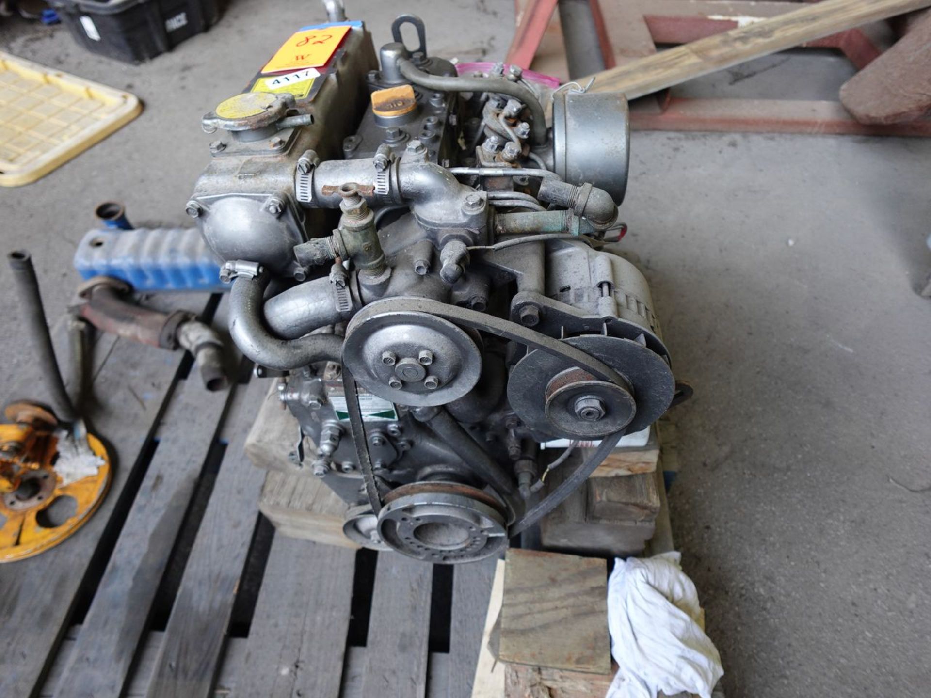 Yanmar 3HM35F Bobtail Engine Only, S/N: 03723; (Client Note: No Transmission, On the Shelf 3