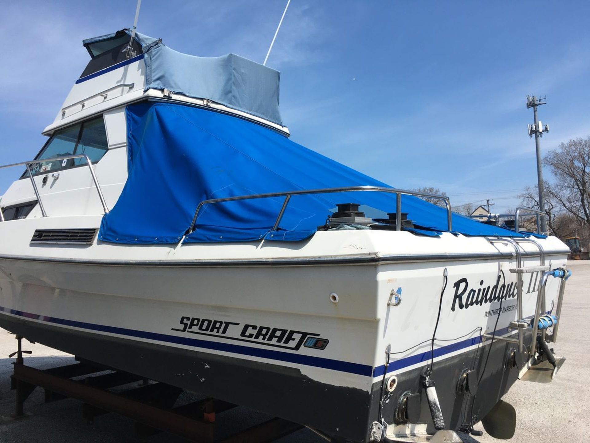 "Raindance III" - 1989 Sport-Craft 300 Coastal Fisherman Inboard Motor Power Boat, with Twin - Image 2 of 16