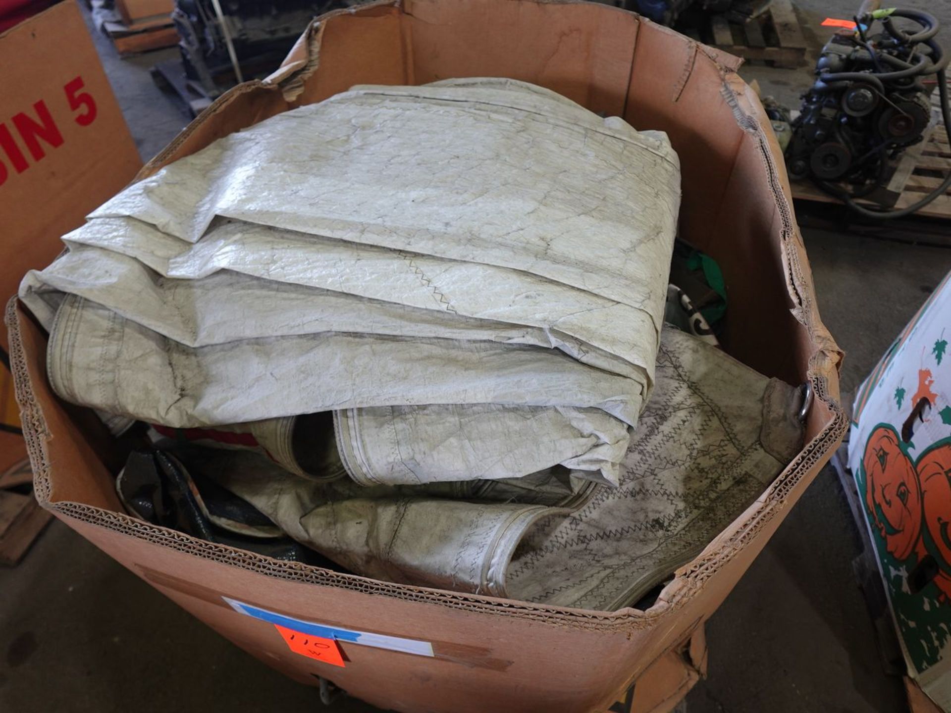 Lot - Pallet of Used Sails
