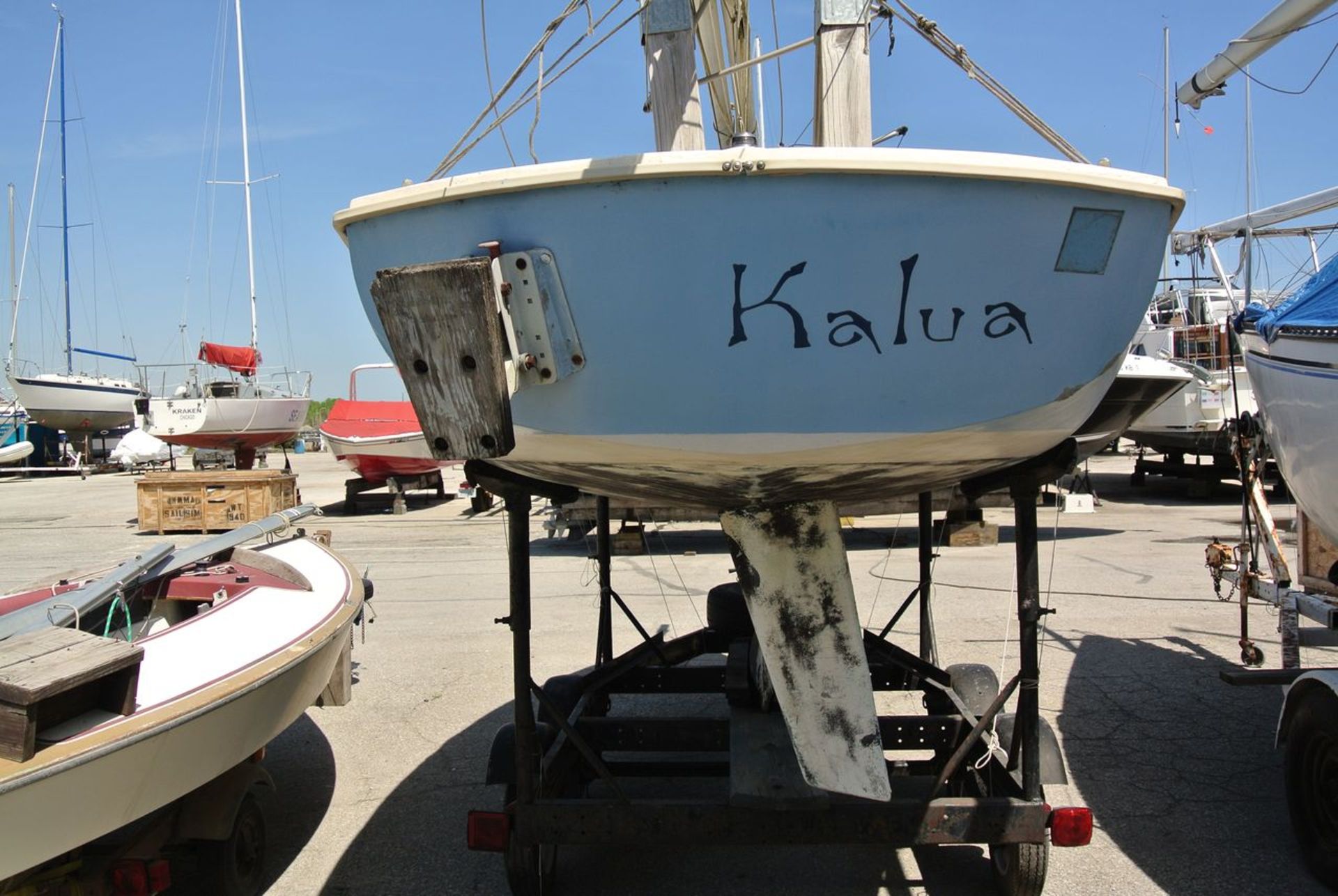 "Kalua" - 1969 South Coast Seacraft 21, Carl Alberg Designed Sailboat, HIN: SC 1012969; 21 ft. - Image 6 of 10