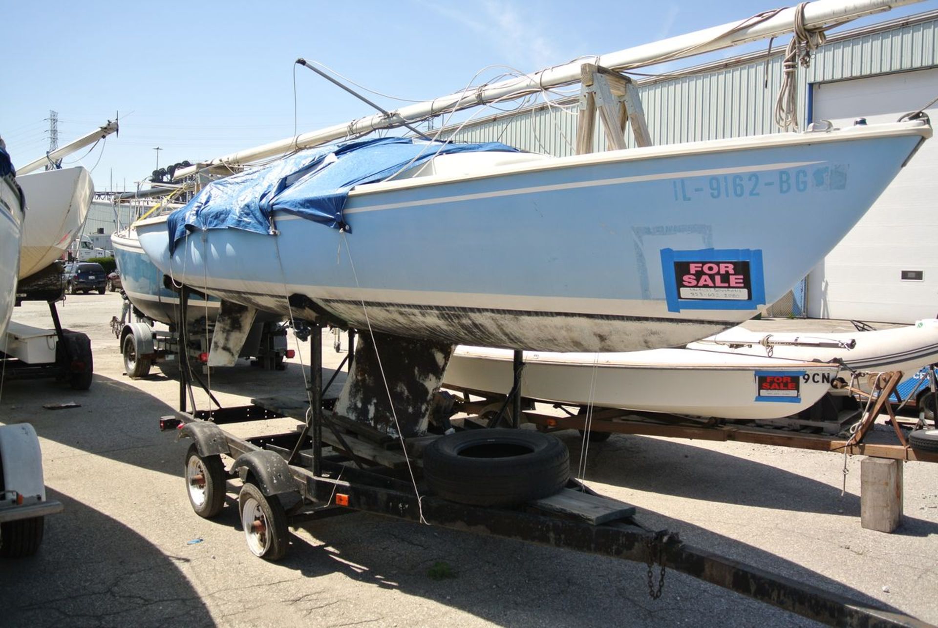 "Kalua" - 1969 South Coast Seacraft 21, Carl Alberg Designed Sailboat, HIN: SC 1012969; 21 ft. - Image 3 of 10