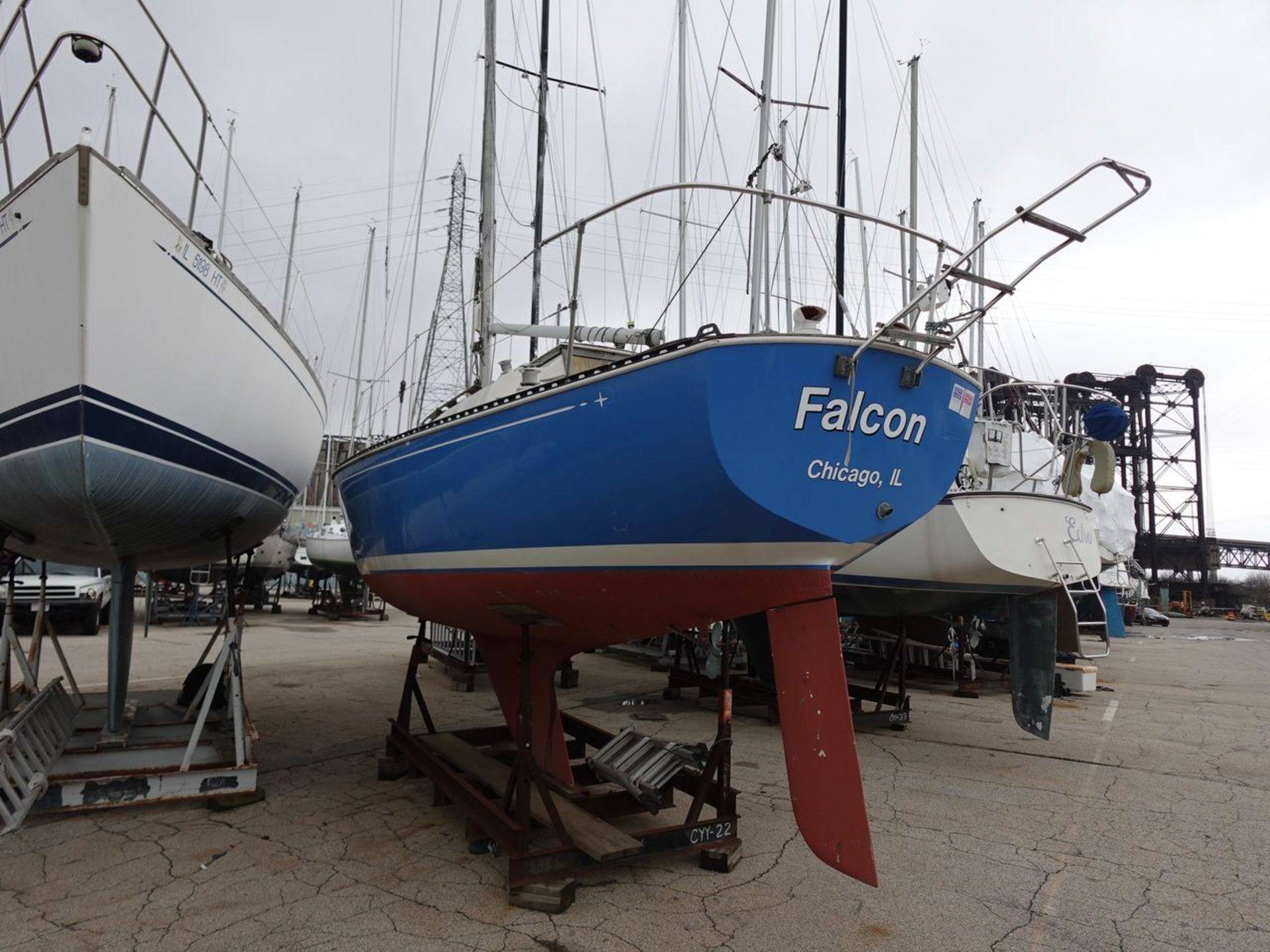 "Falcon" - 1974 C & C Yachts 27 MK III Sailboat, HIN: CCY274600874; 27.86 ft. Length, 9.16 ft. Beam, - Image 3 of 22