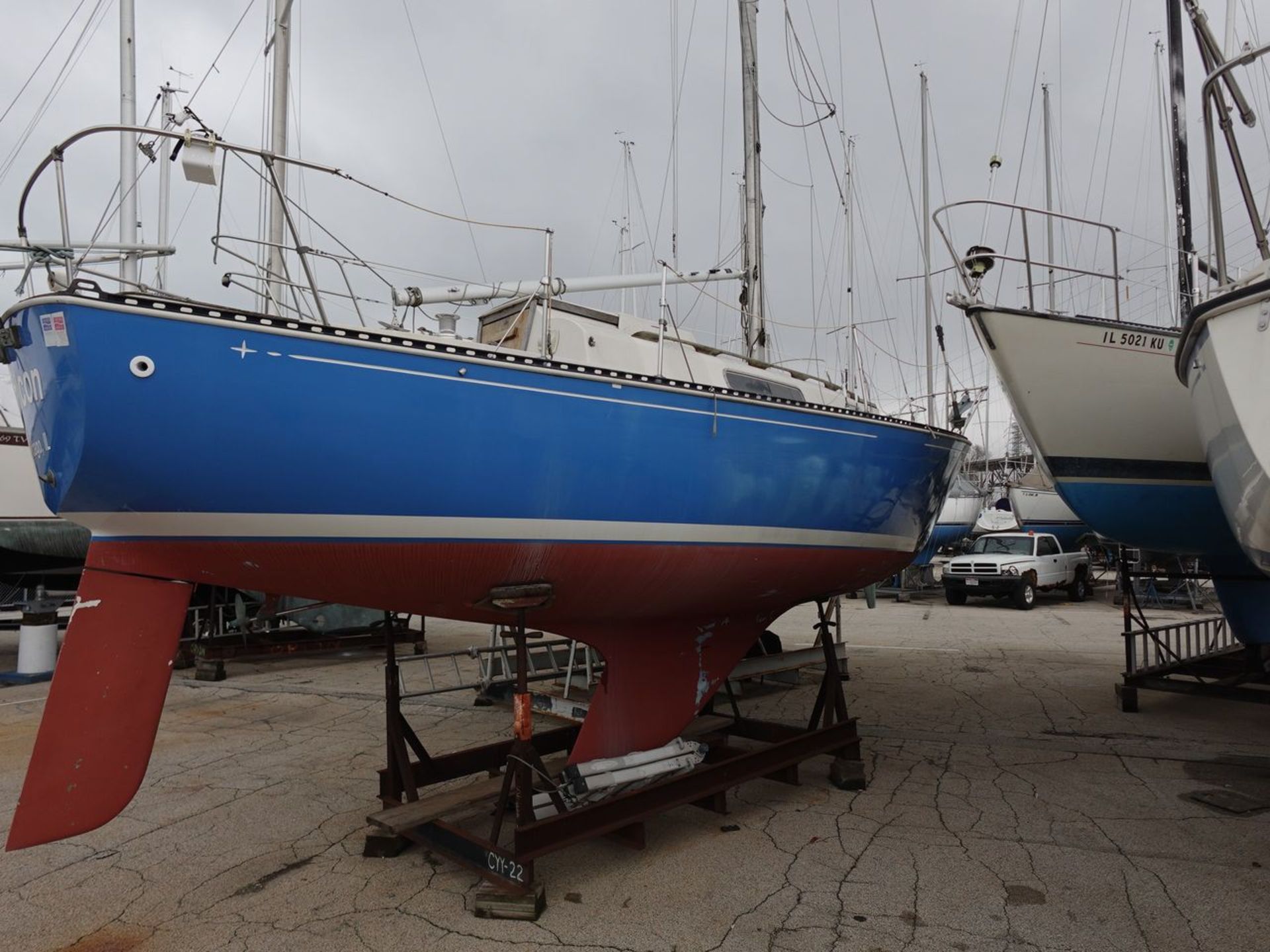 "Falcon" - 1974 C & C Yachts 27 MK III Sailboat, HIN: CCY274600874; 27.86 ft. Length, 9.16 ft. Beam, - Image 4 of 22