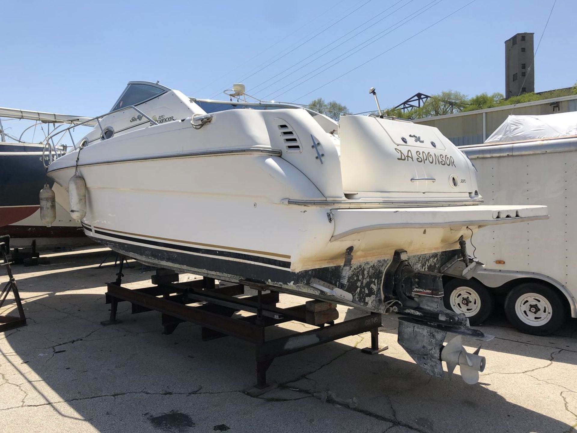 "Da Sponsor" - 2001 Sea Ray 27 Power Boat, HIN: SERA3372GOO1; 27 ft. Length, 7.3-Liter MerCruiser - Image 7 of 11