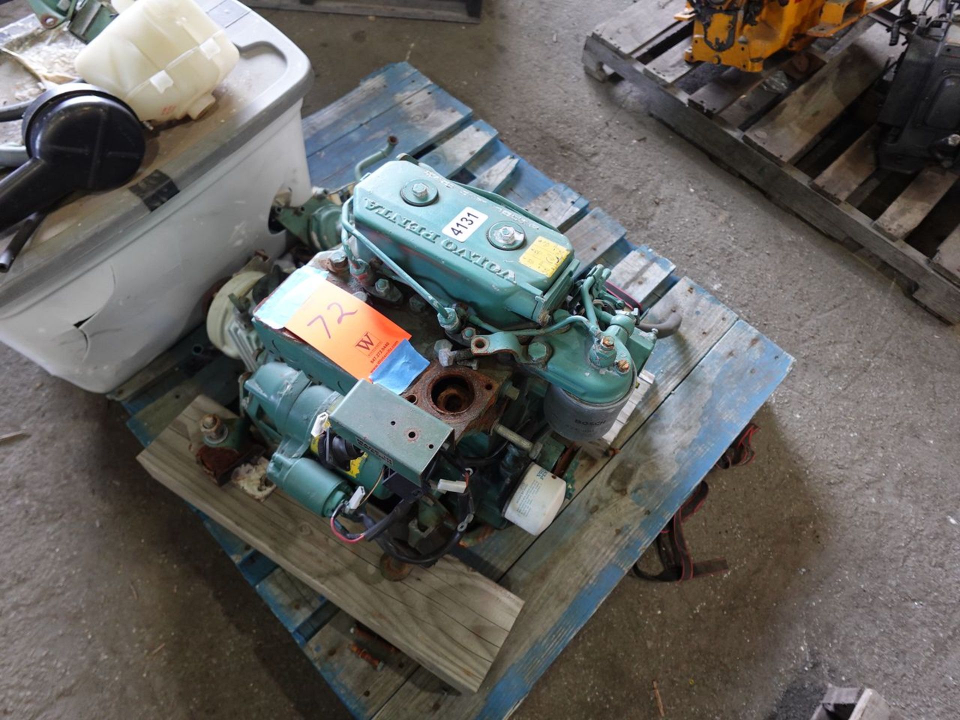 Volvo 2002 Engine, S/N: FL 4073; with Model MS-2B Transmission S/N: 14360, 3.71:1 Ratio (Client