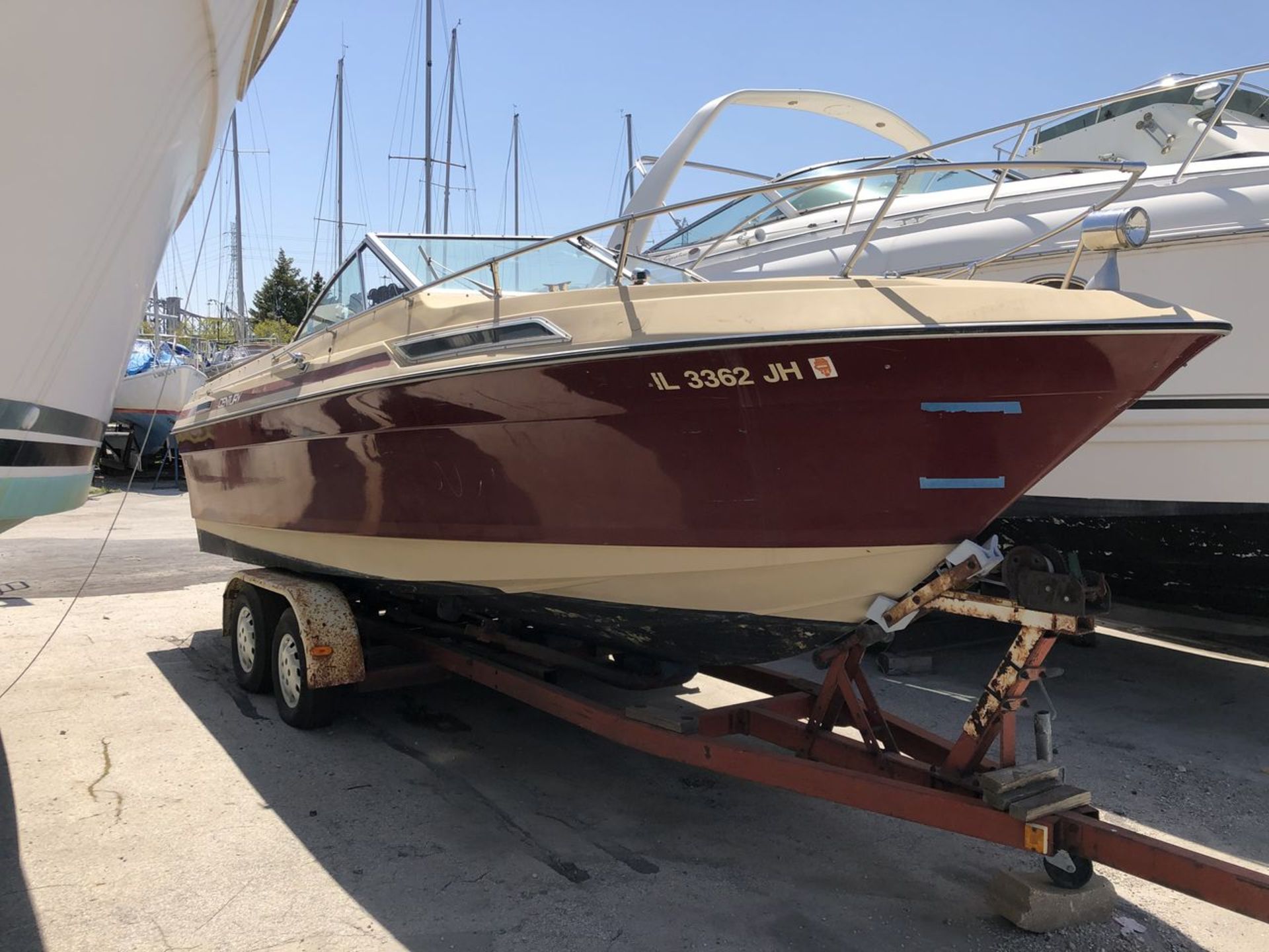 "Bad Influence" - 1979 Century 230 Model Raven 5000 Inboard-Outboard Power Boat, HIN: CE89L054M78K-