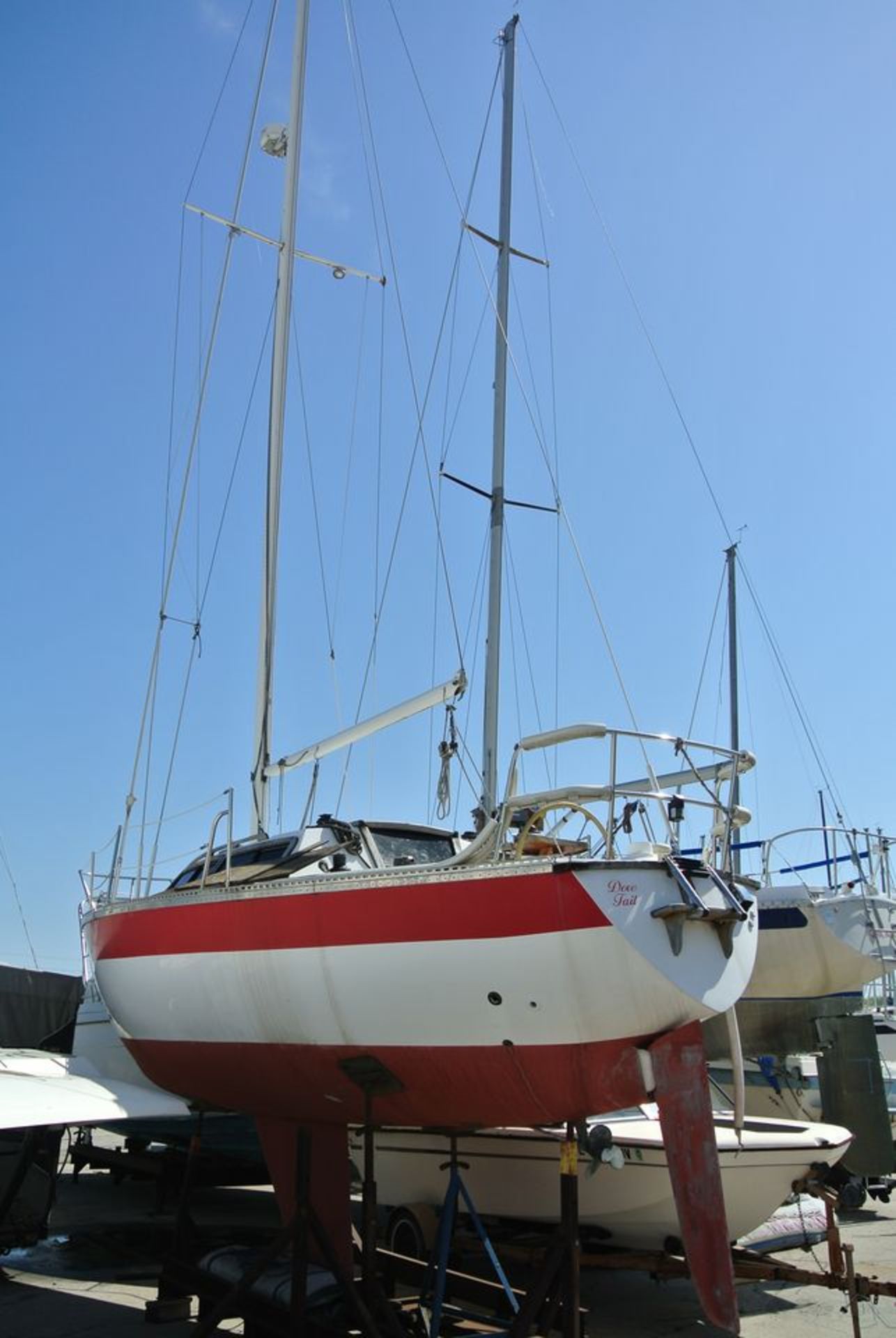 "Dove Tail" - 1978 Bayliner Marine Buccaneer 295 Sailboat, HIN: BLBA10B90778; 29.25 ft. Length, 12.