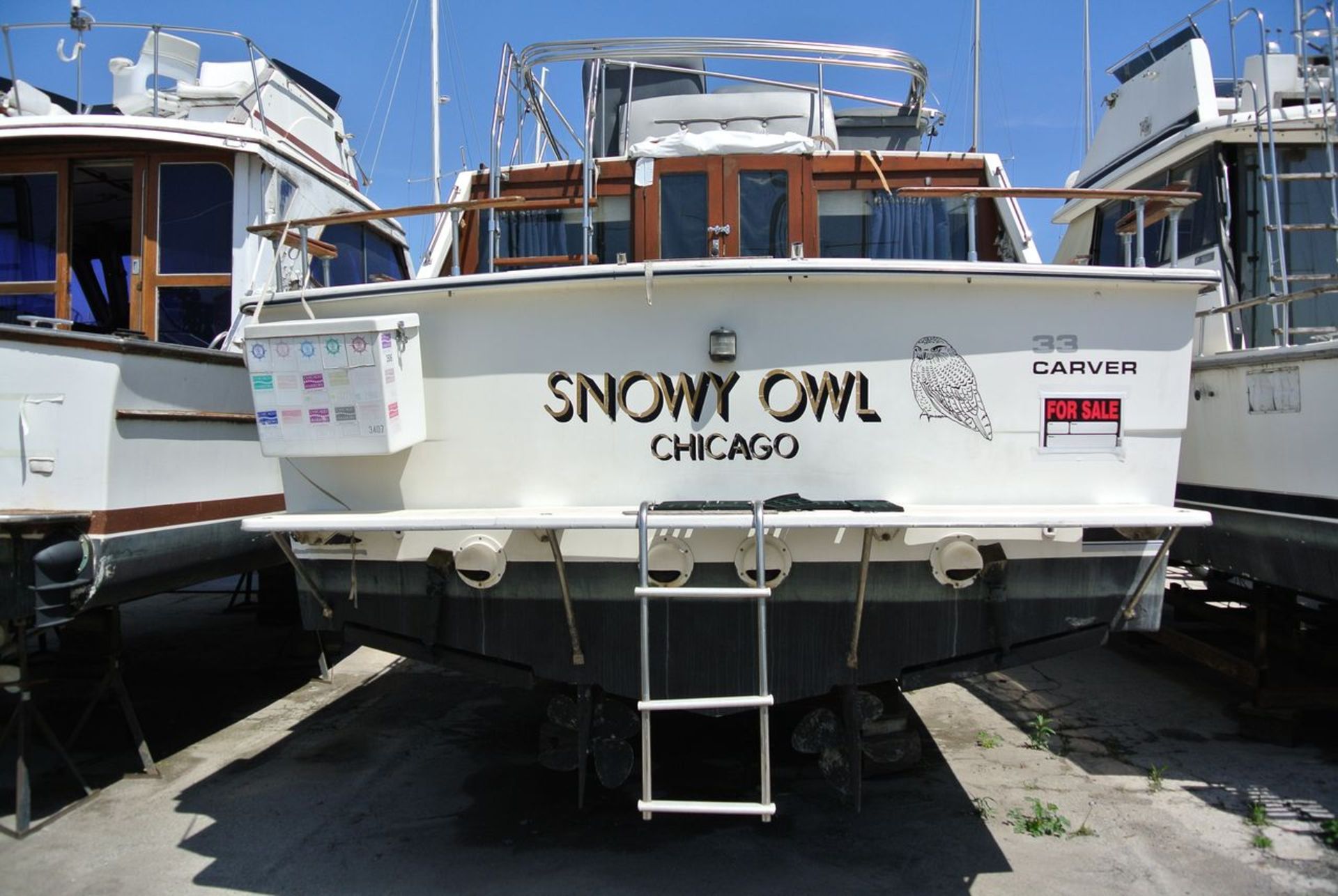 "Snowy Owl" - 1983 Carver Yachts Mariner 3396 Power Boat, with Crusader 270 Engine; HIN: - Image 8 of 27