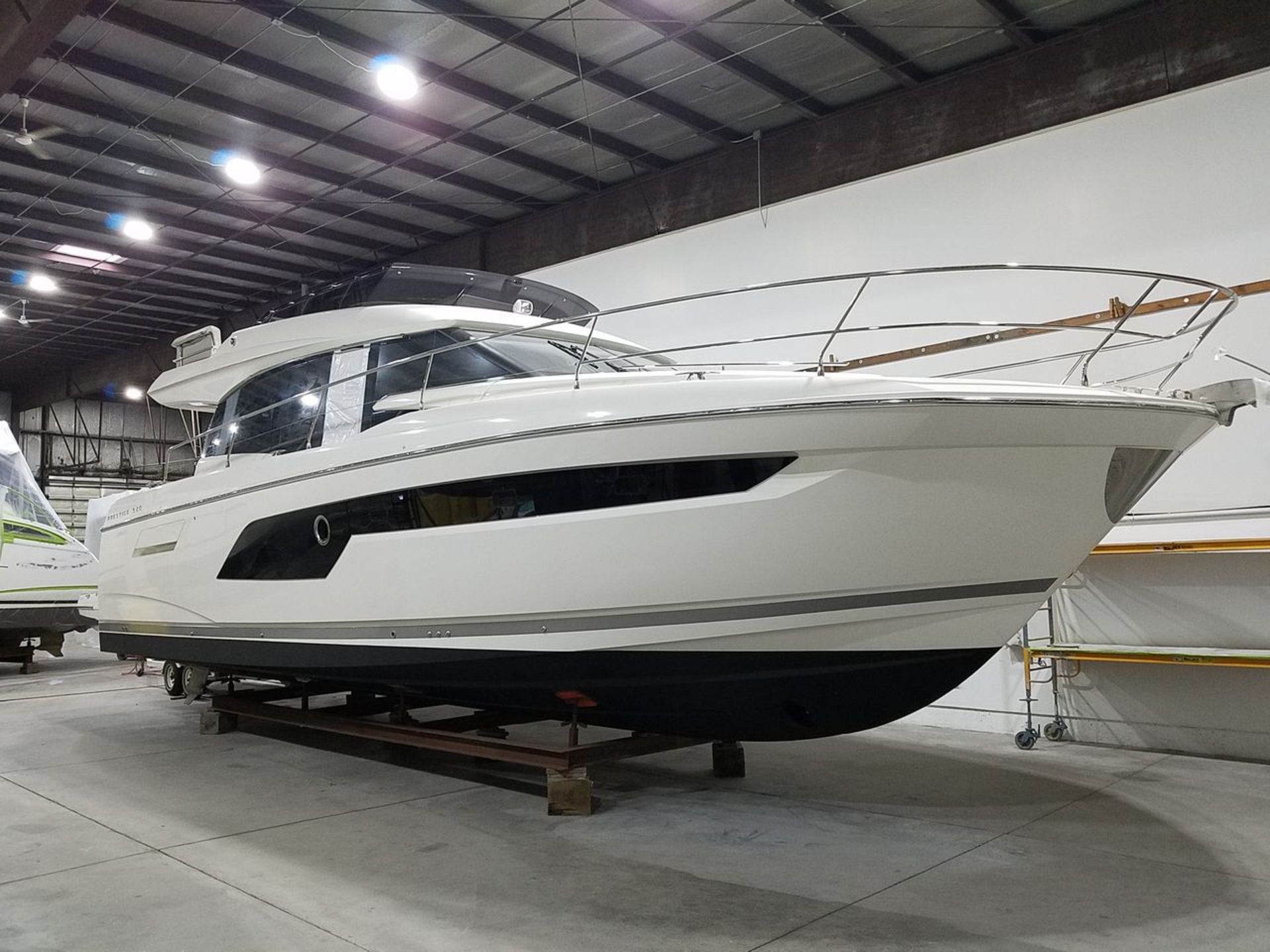 2019 Prestige 520 Flybridge Motor Yacht; HIN: IRIWE059H819; 52.85 ft. Length, 14.75 ft. Beam, Hauled