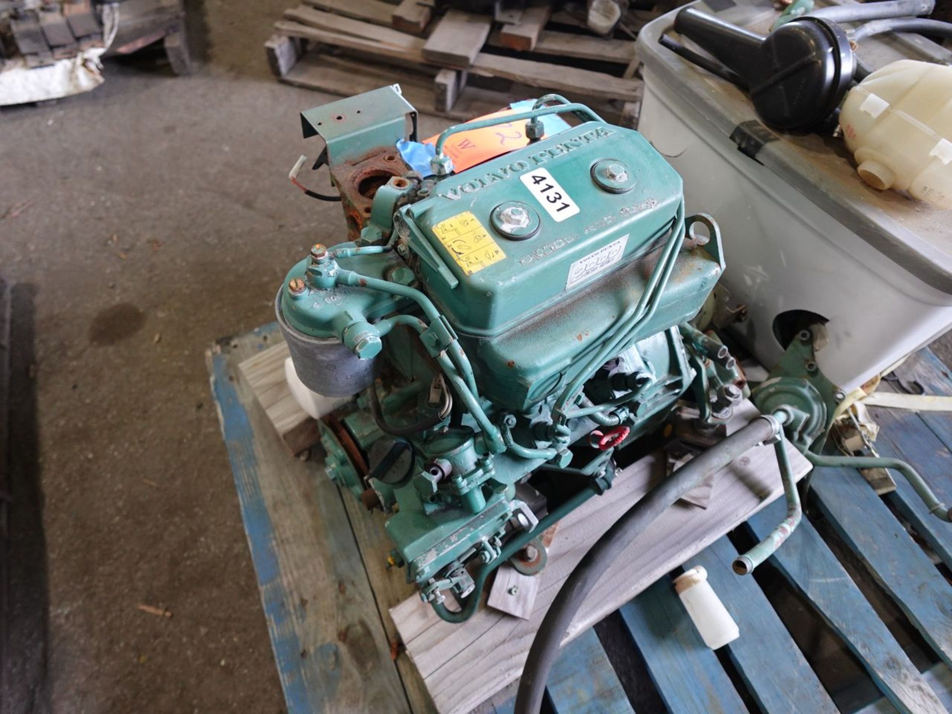 Volvo 2002 Engine, S/N: FL 4073; with Model MS-2B Transmission S/N: 14360, 3.71:1 Ratio (Client - Image 2 of 4