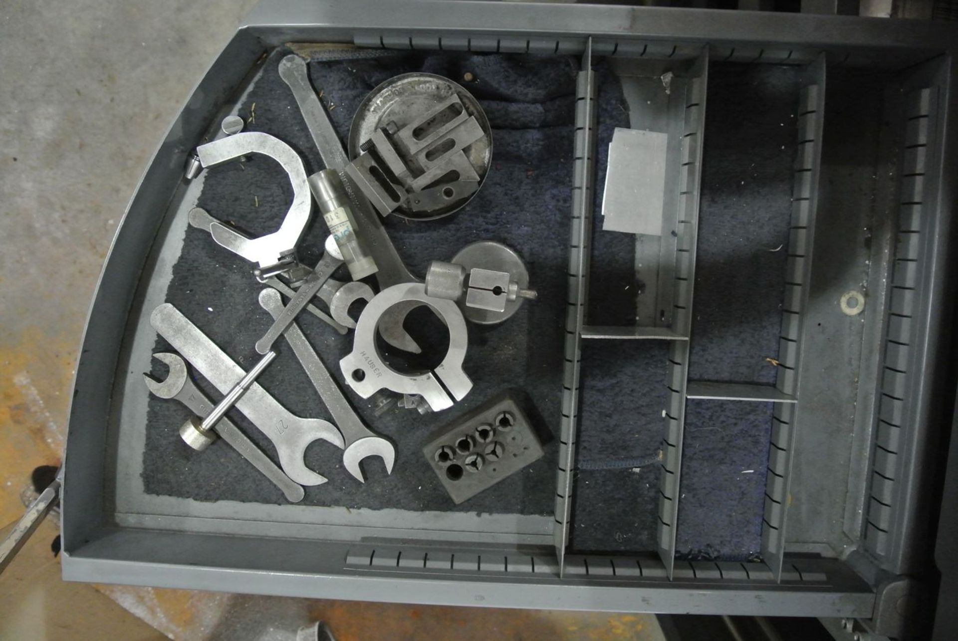 Lot - Jig Grinding Tooling, Wheels, Holddowns, Etc.; with 2-Door Special Jig Grinding Storage - Image 3 of 7