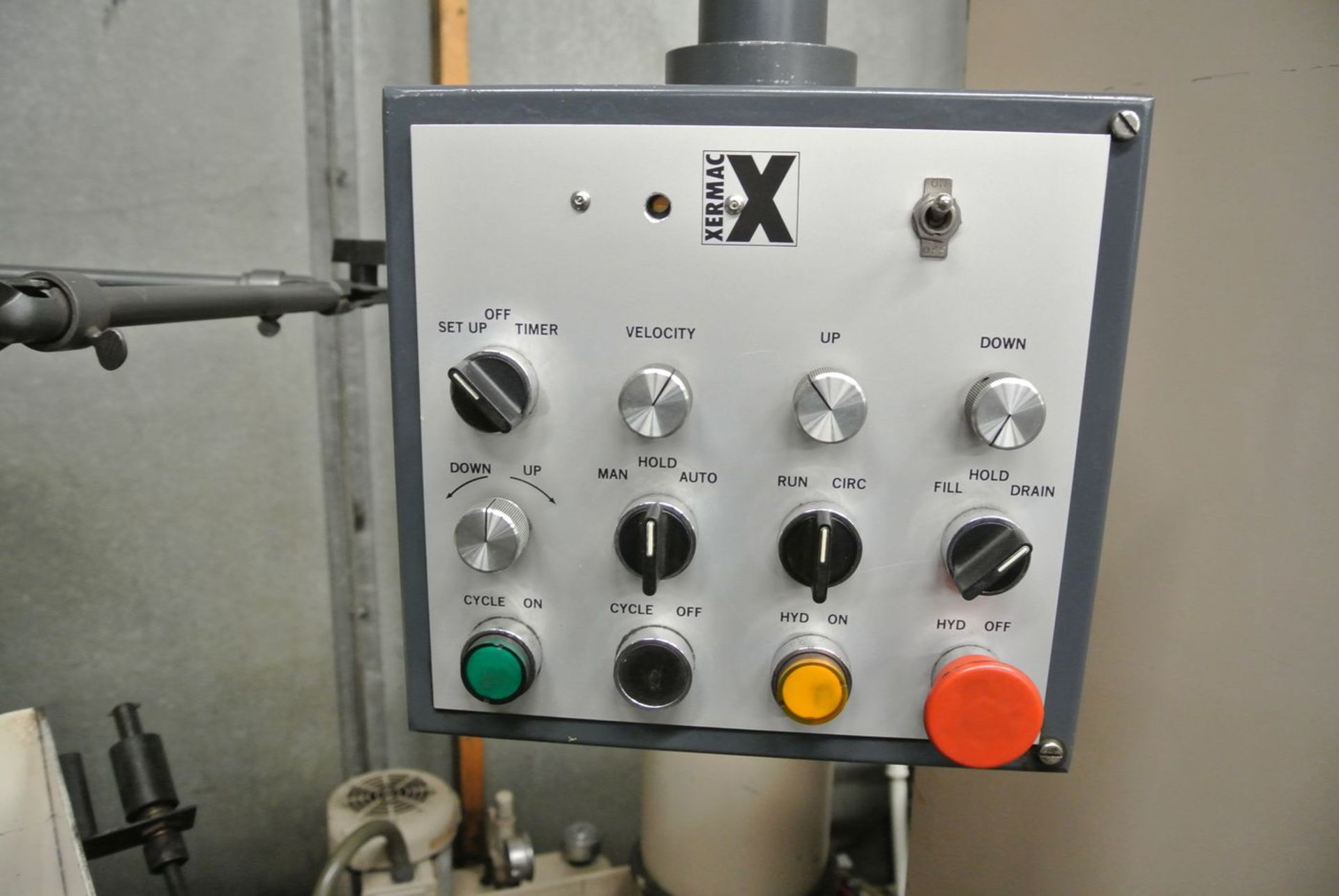 Xermac Model XP-12 Ram-Type EDM Machine, S/N: 835; with Sony Magnescale LH11 2-Axis Digital Read- - Image 7 of 8