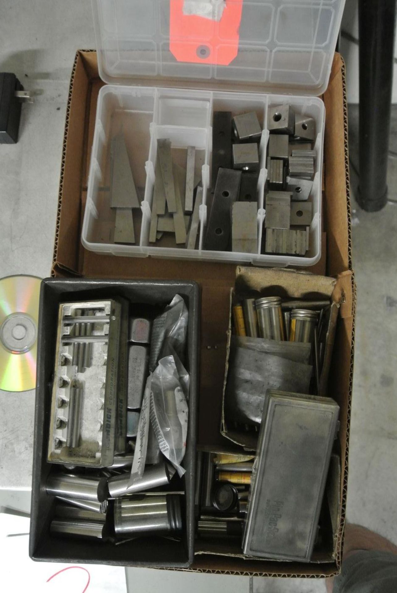 Lot - Assorted Plug Gages, Stackable Gage Blocks, Etc. (in Box) - Image 2 of 2