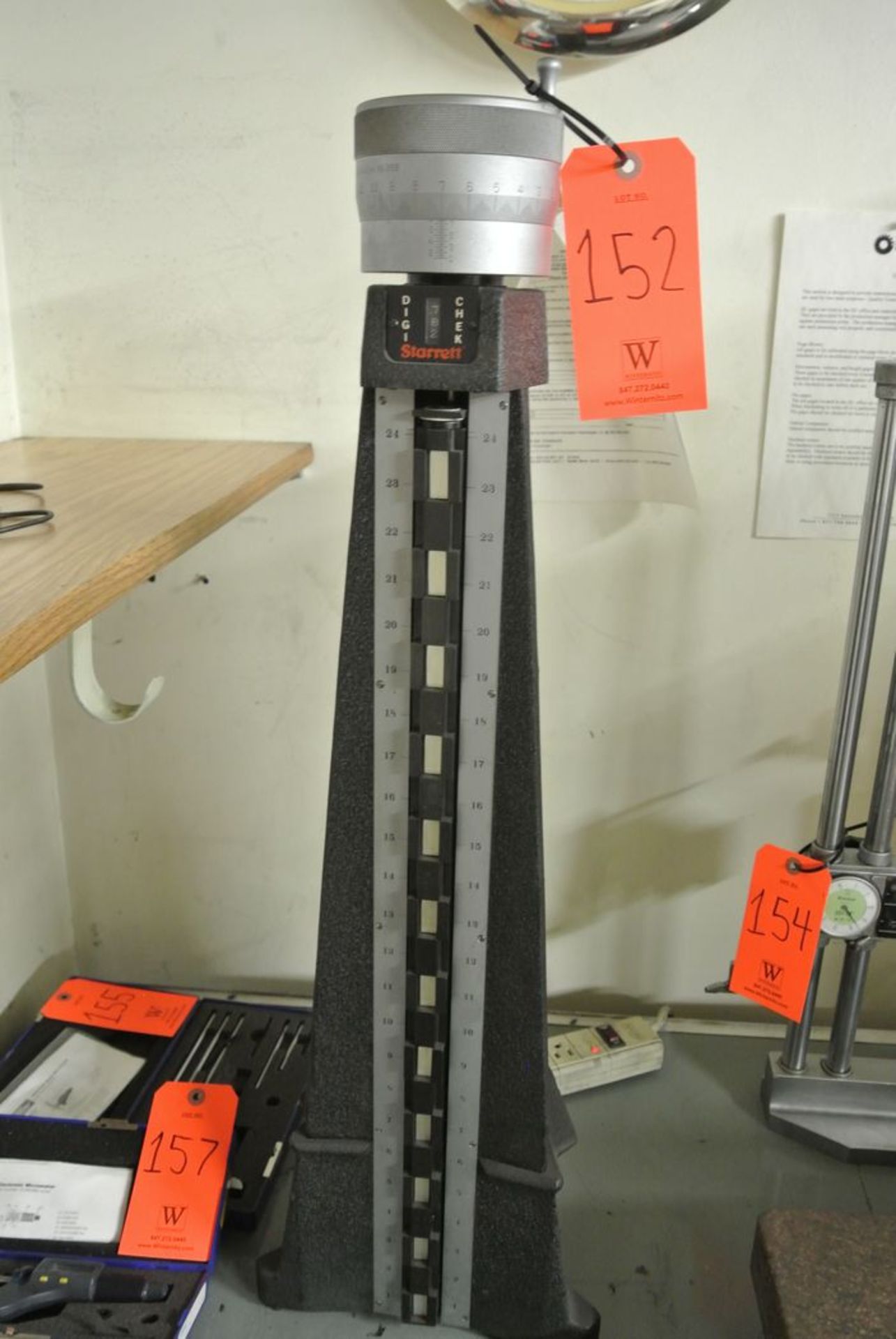 Starrett Digi-Chek Height Gauge, S/N: IN-3524;