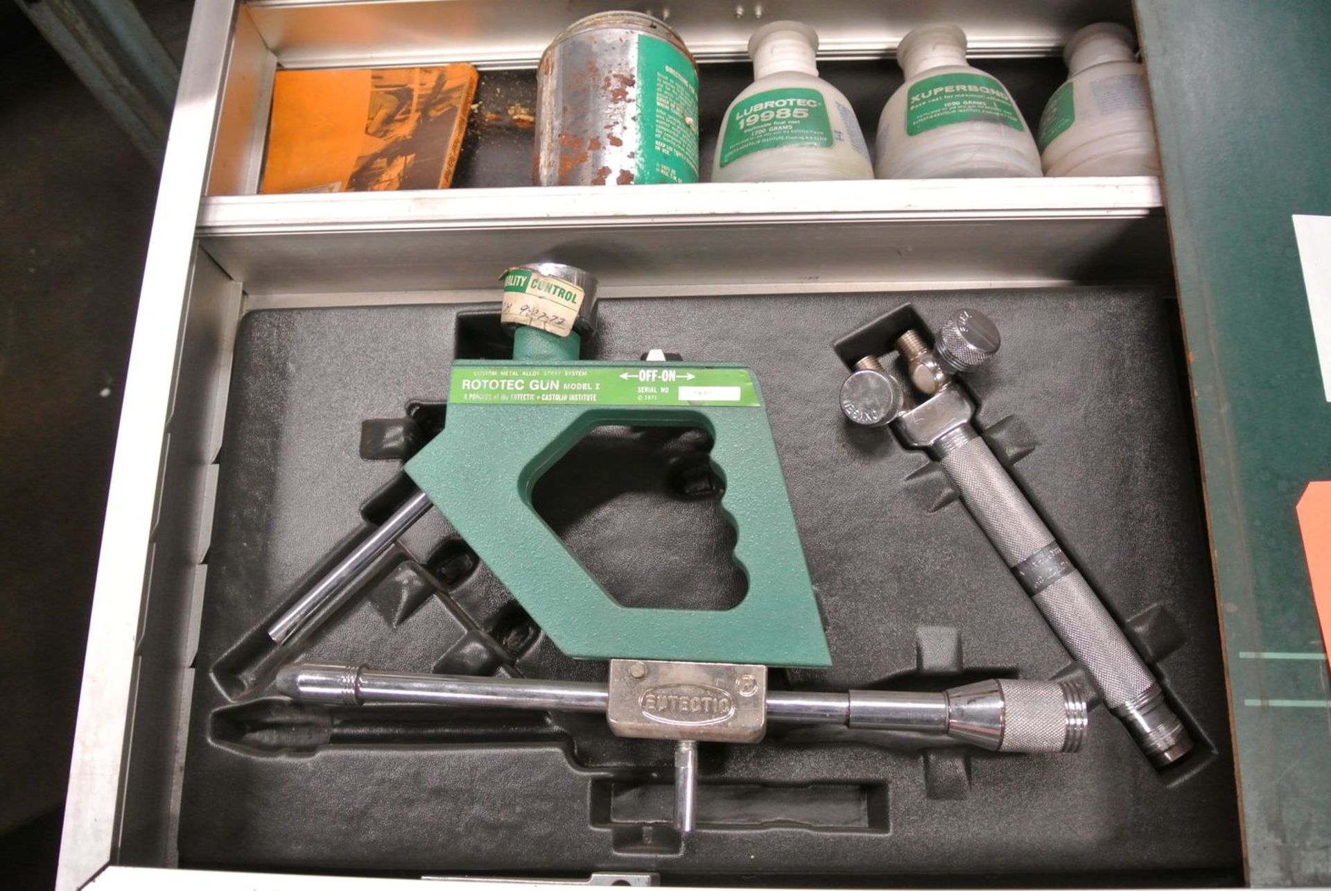 Eutectic RoToTeC Model I Custom Metal Alloy Spray System, S/N: 12990; with Case - Image 2 of 3