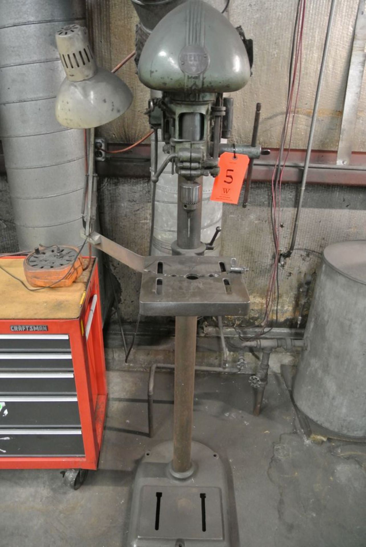 Delta 14 in. Floor-Type Drill Press, S/N: 35-2743;