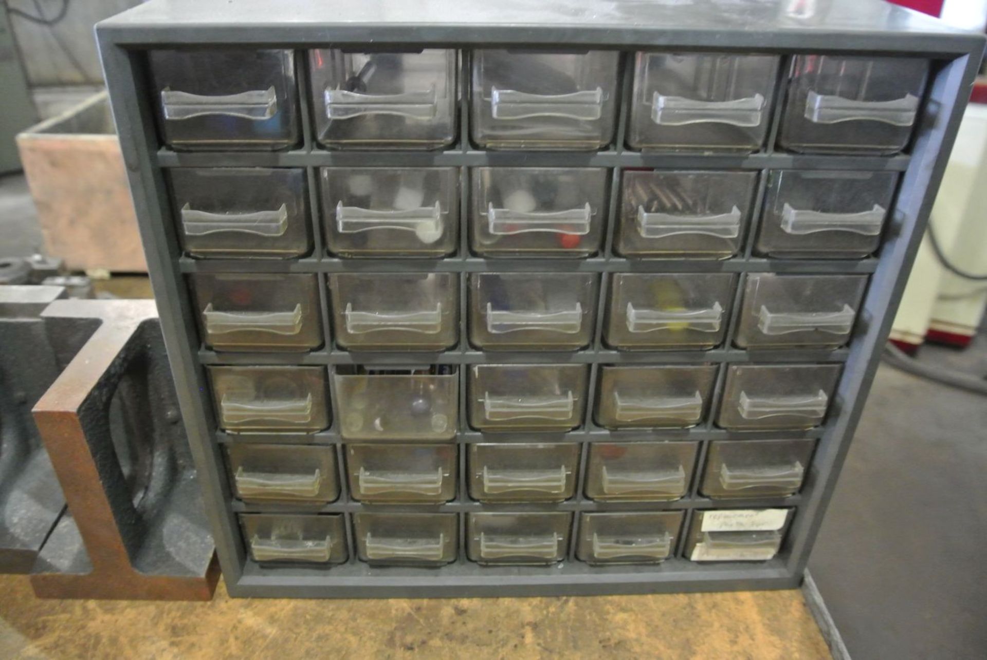 Lot - Jig Grinding Tooling, Wheels, Holddowns, Etc.; with 2-Door Special Jig Grinding Storage - Image 7 of 7