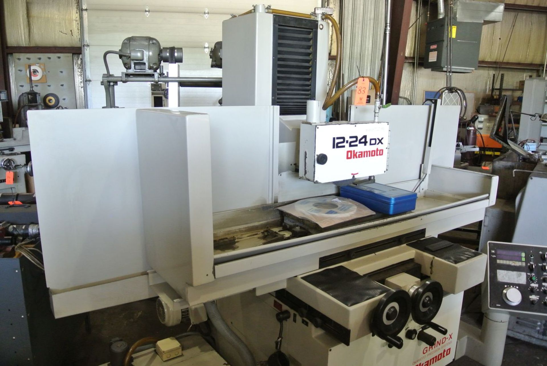 Okamoto 12 in. x 24 in. Model ACC-12-24.DX Grind-X Precision Automatic Surface Grinder, S/N: - Image 3 of 12